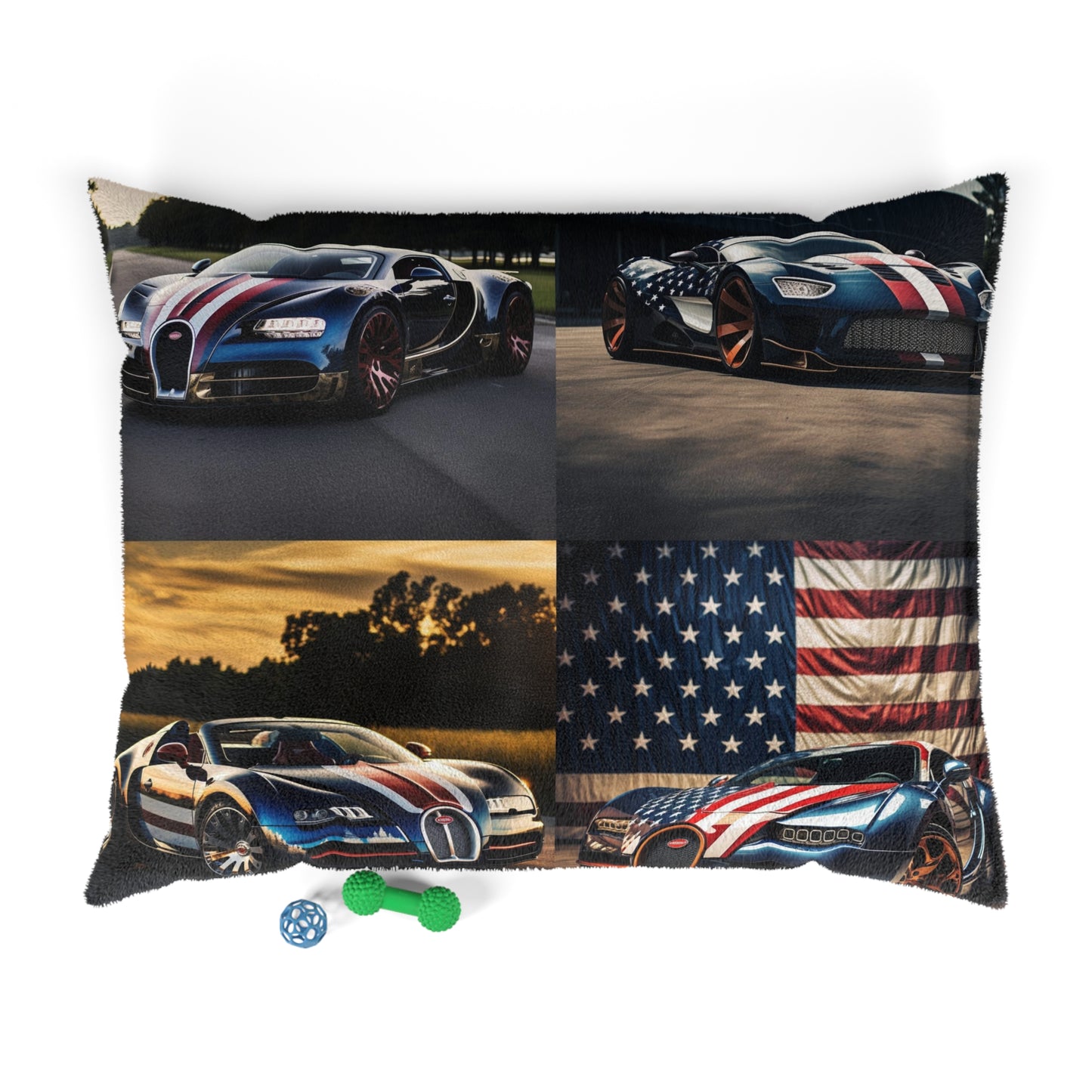 Pet Bed Bugatti Flag American 5