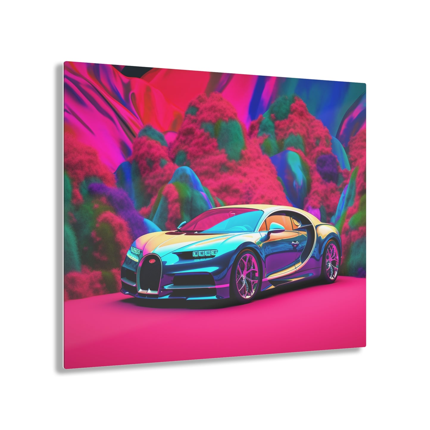 Acrylic Prints Florescent Bugatti Flair 4