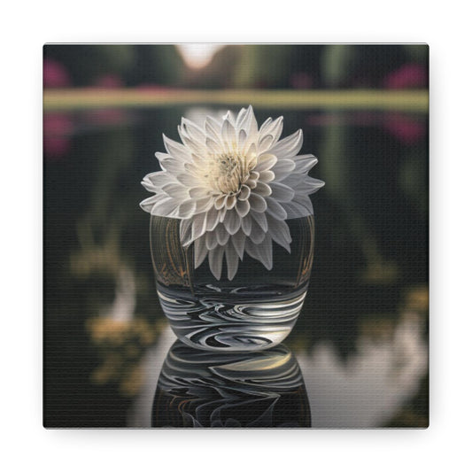 Canvas Gallery Wraps White Dahlia 2