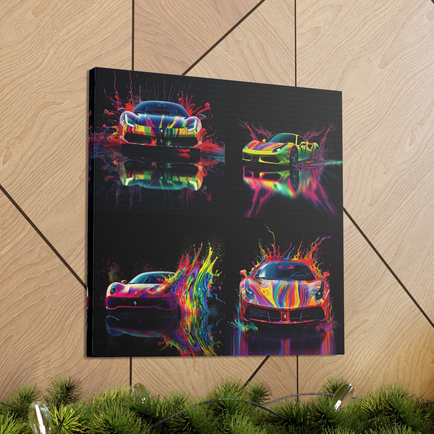 Canvas Gallery Wraps Ferrari Fusion Water 5