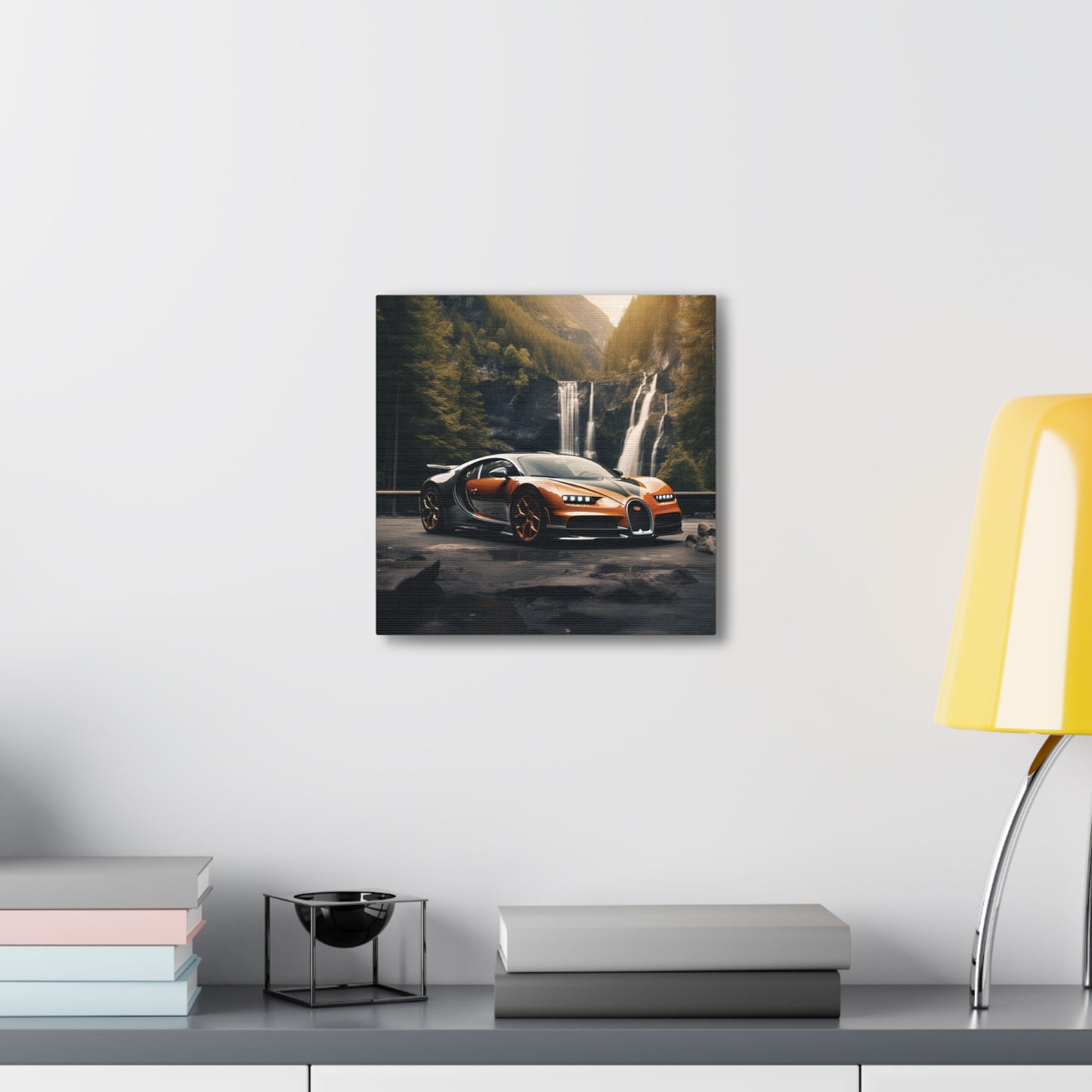 Canvas Gallery Wraps Bugatti Waterfall 3