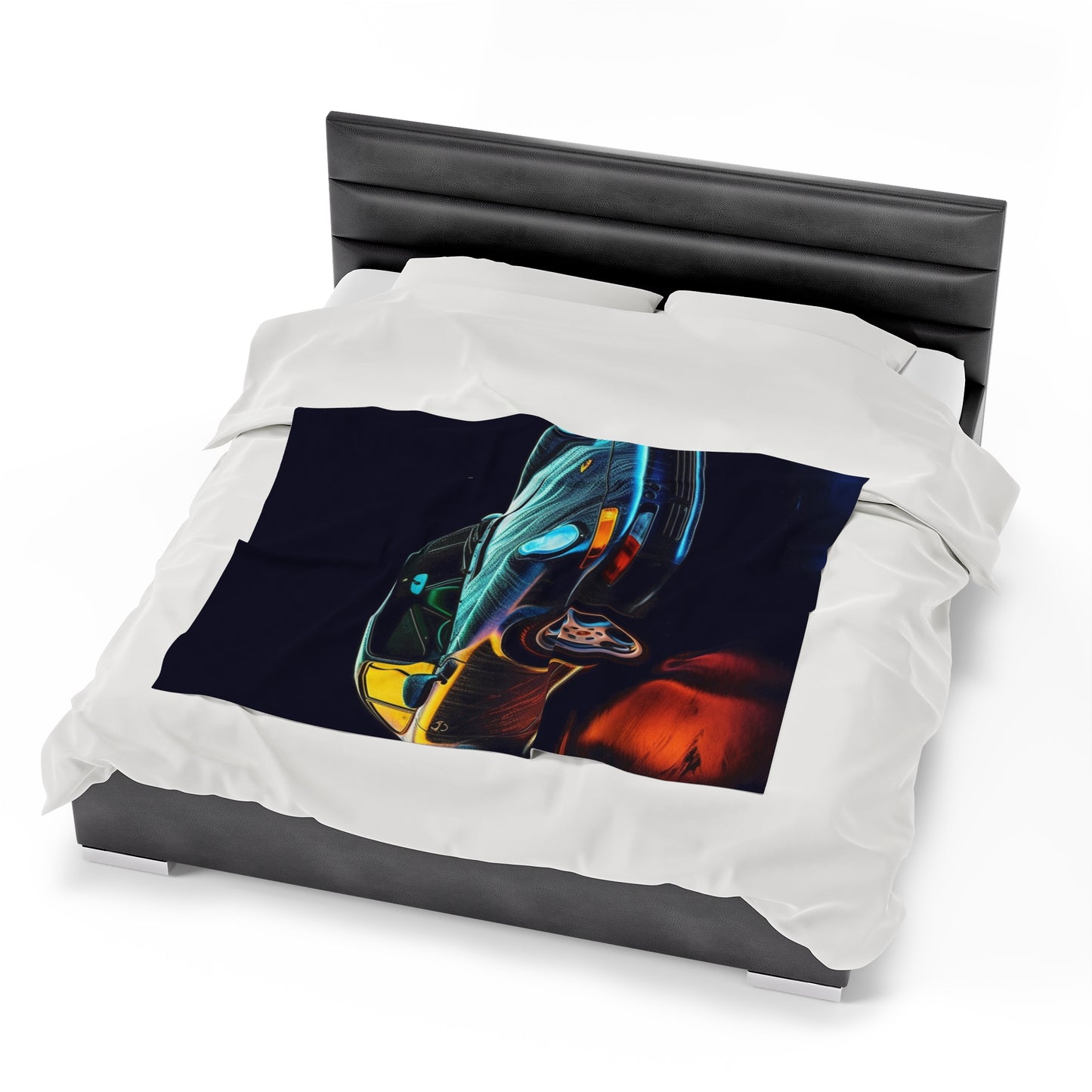 Velveteen Plush Blanket Porsche 933 3