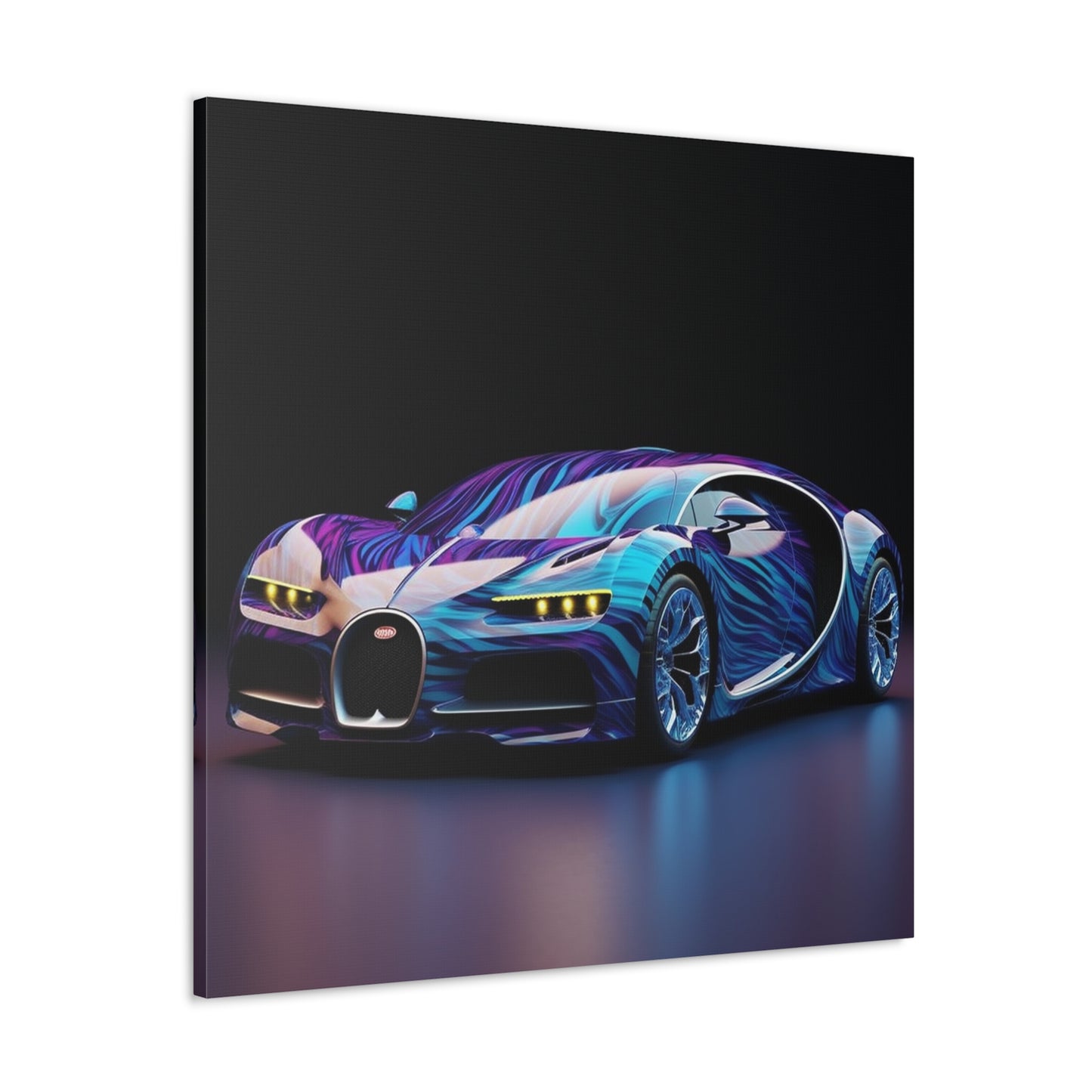 Canvas Gallery Wraps Bugatti Abstract Flair 3