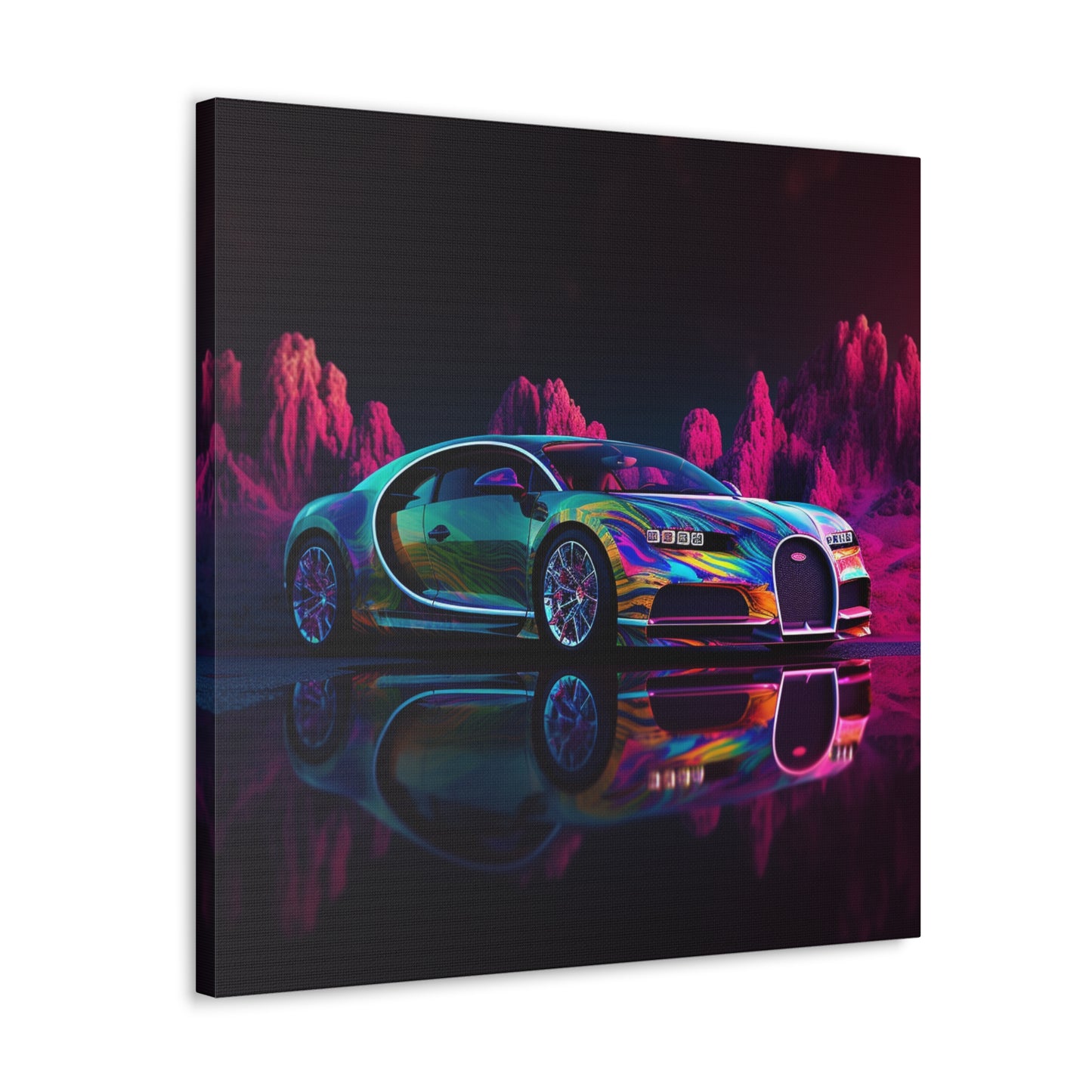 Canvas Gallery Wraps Florescent Bugatti Flair 2