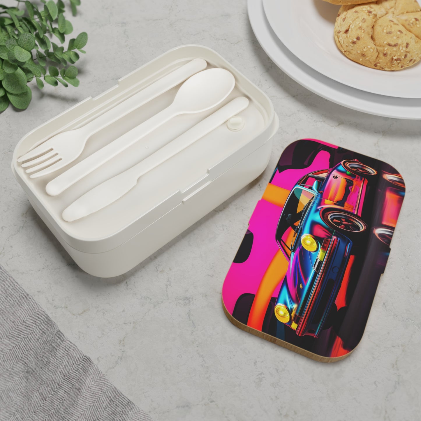 Bento Lunch Box Macro Porsche 2