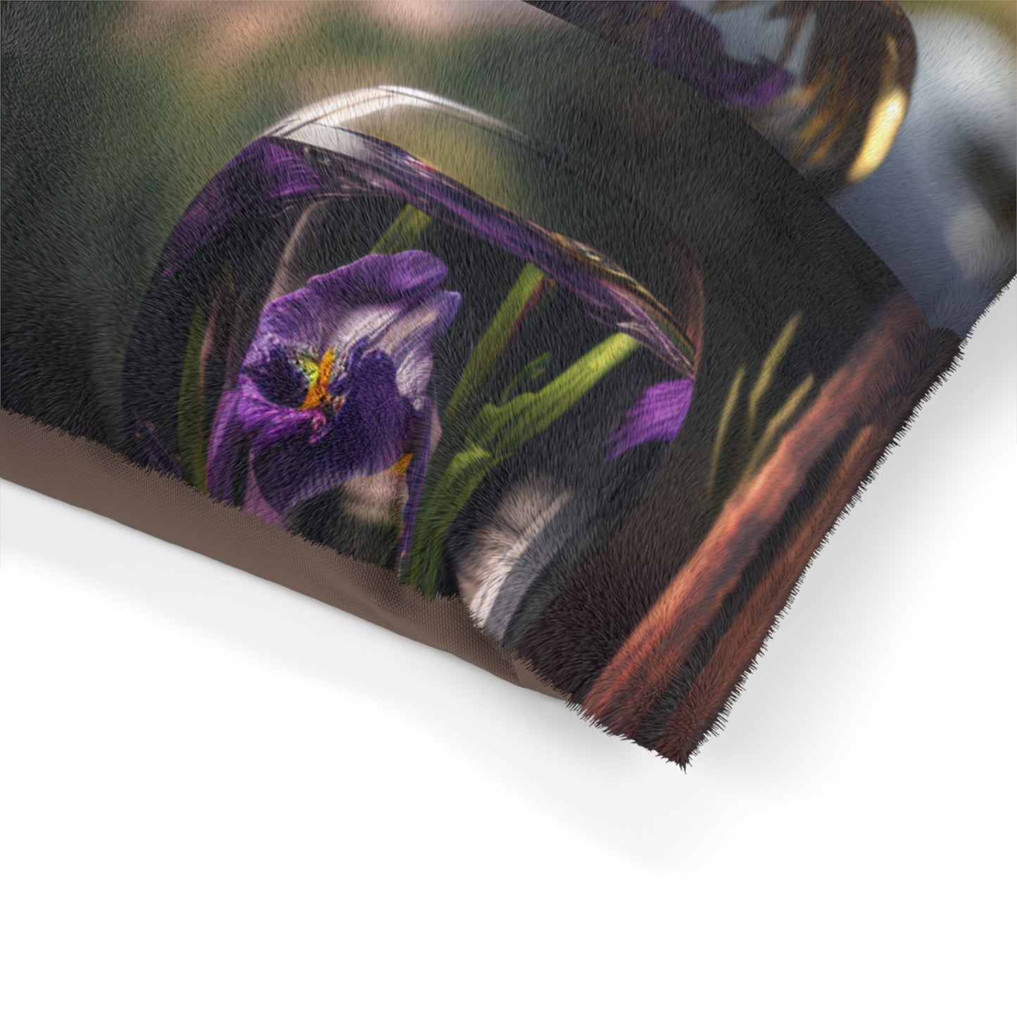 Pet Bed Purple Iris in a vase 5