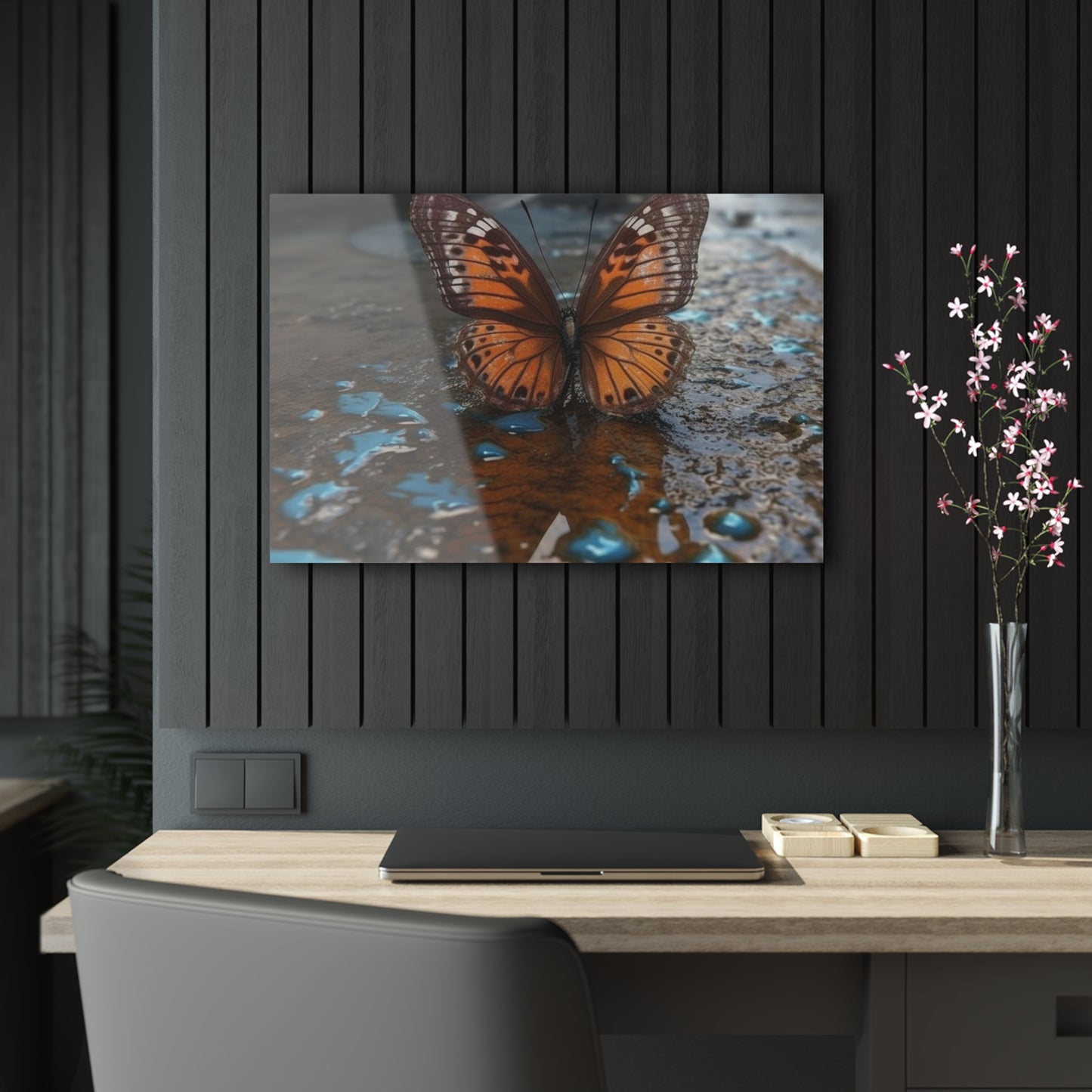 Acrylic Prints Water Butterfly Street 2