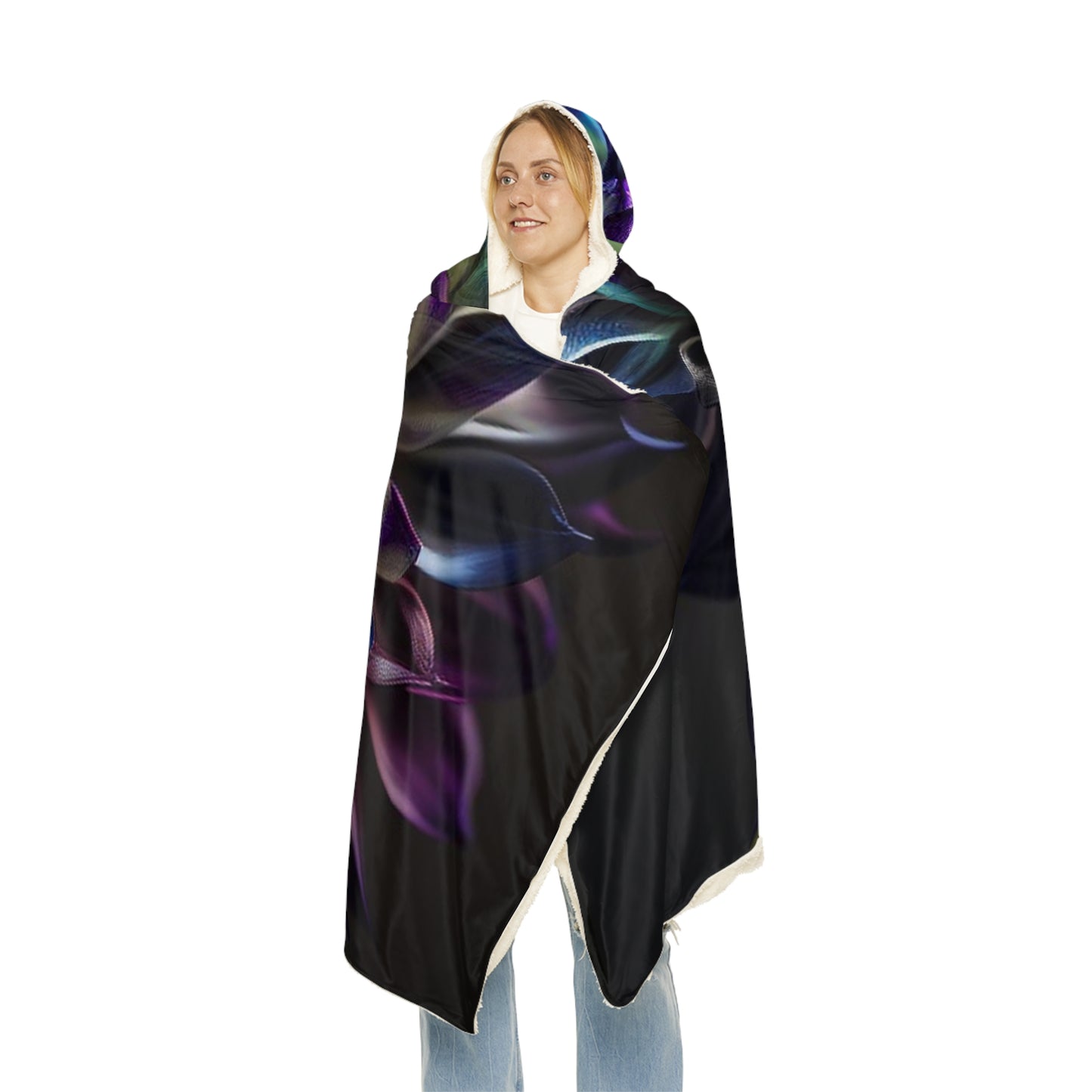 Snuggle Hooded Blanket Dahlia Purple 4