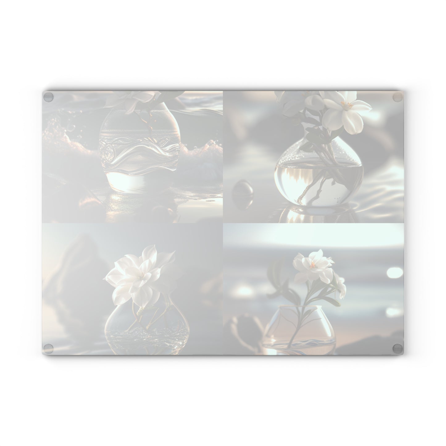 Glass Cutting Board Jasmine glass vase 5