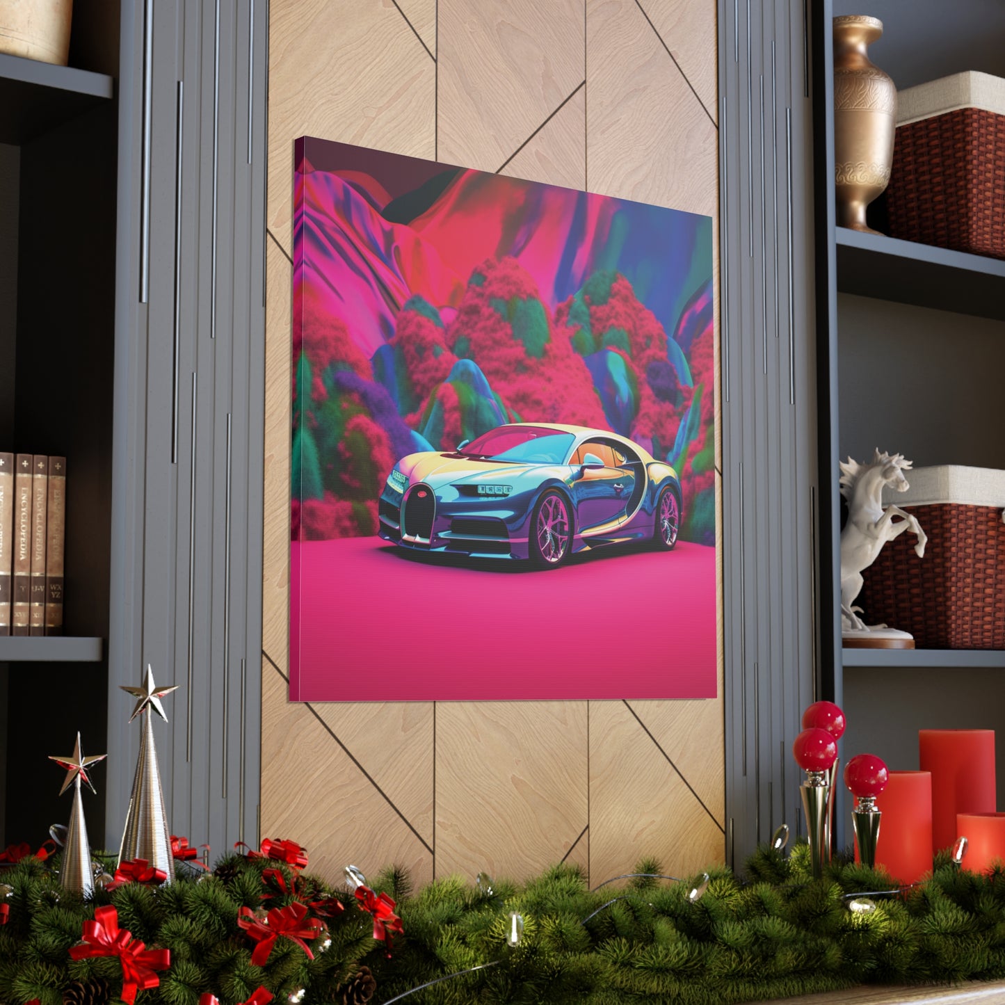 Canvas Gallery Wraps Florescent Bugatti Flair 4