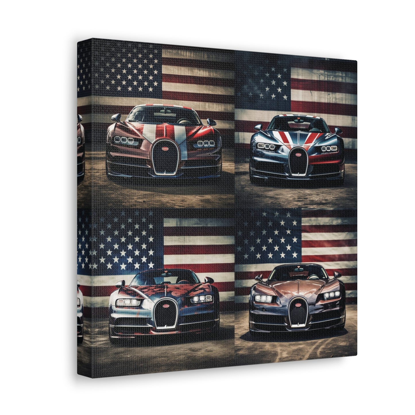 Canvas Gallery Wraps Bugatti Flag 5