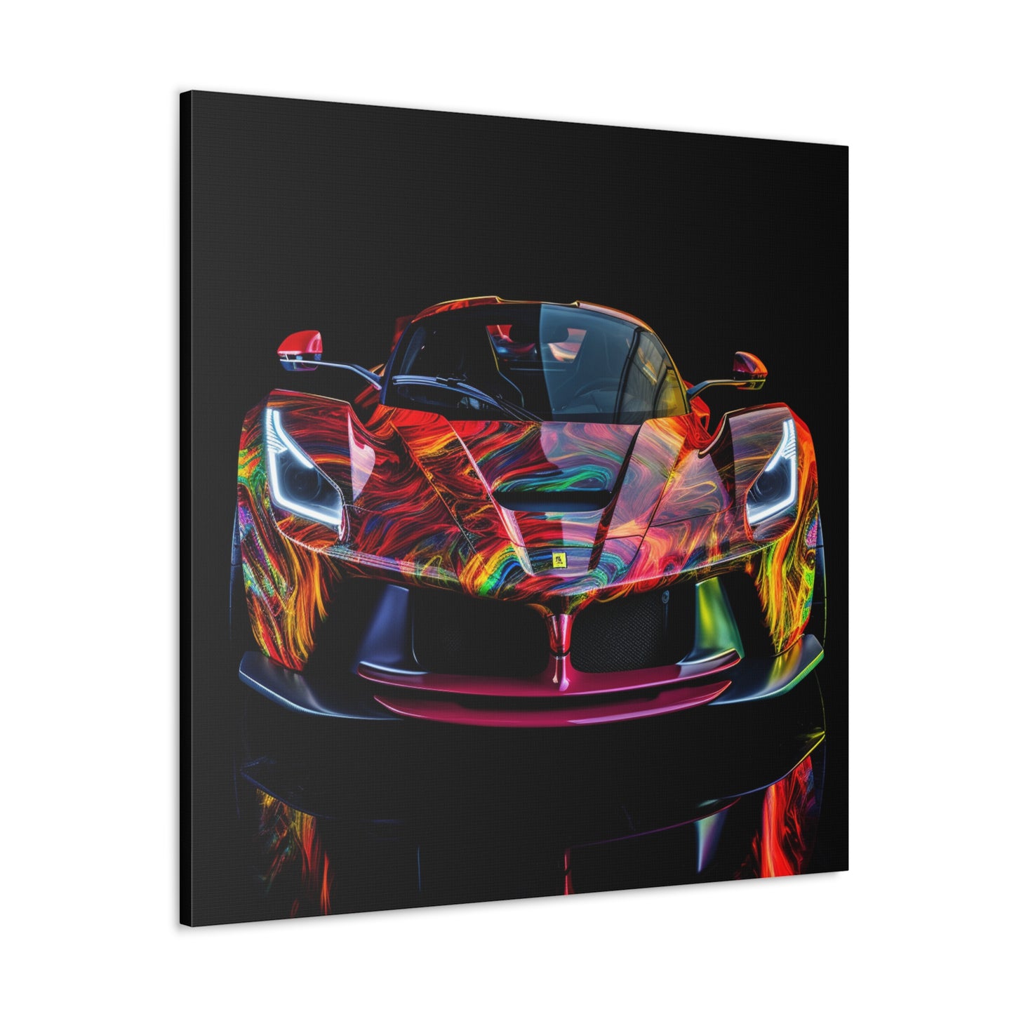 Canvas Gallery Wraps Ferrari Neon 3