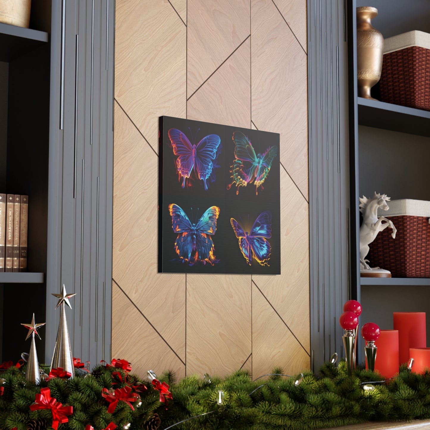 Canvas Gallery Wraps Thermal Butterfly 5