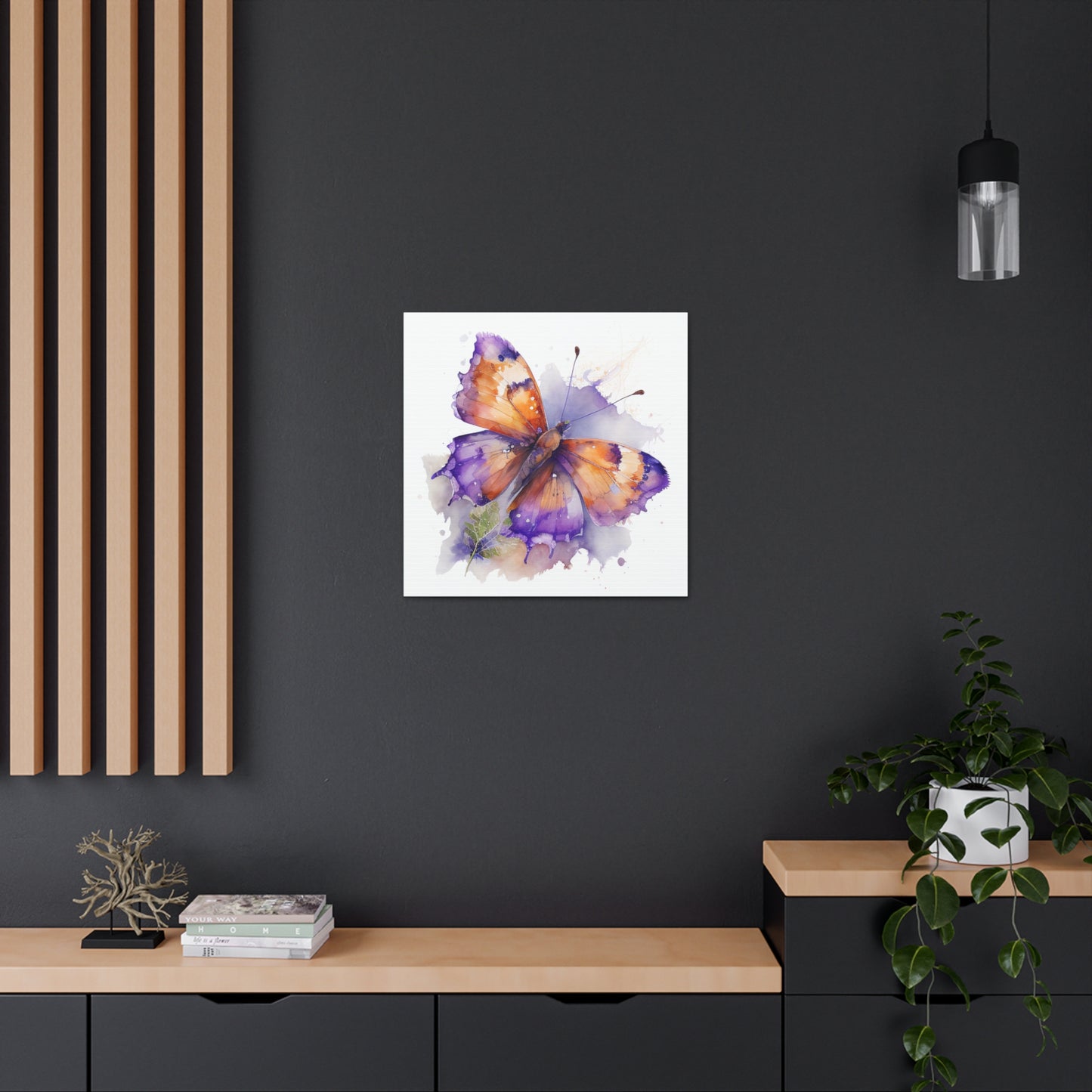 Canvas Gallery Wraps MerlinRose Watercolor Butterfly 2