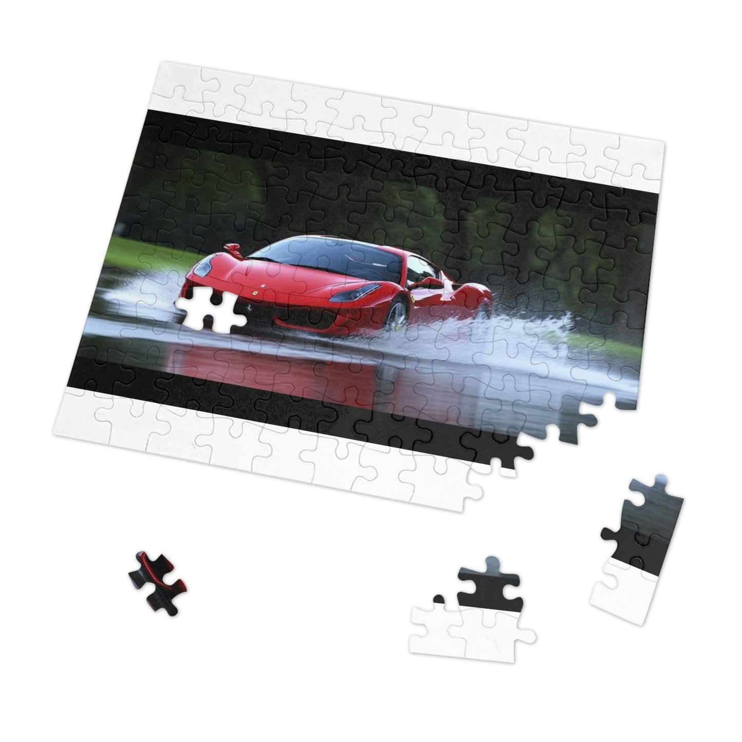 Jigsaw Puzzle (30, 110, 252, 500,1000-Piece) Water Ferrari Splash 2