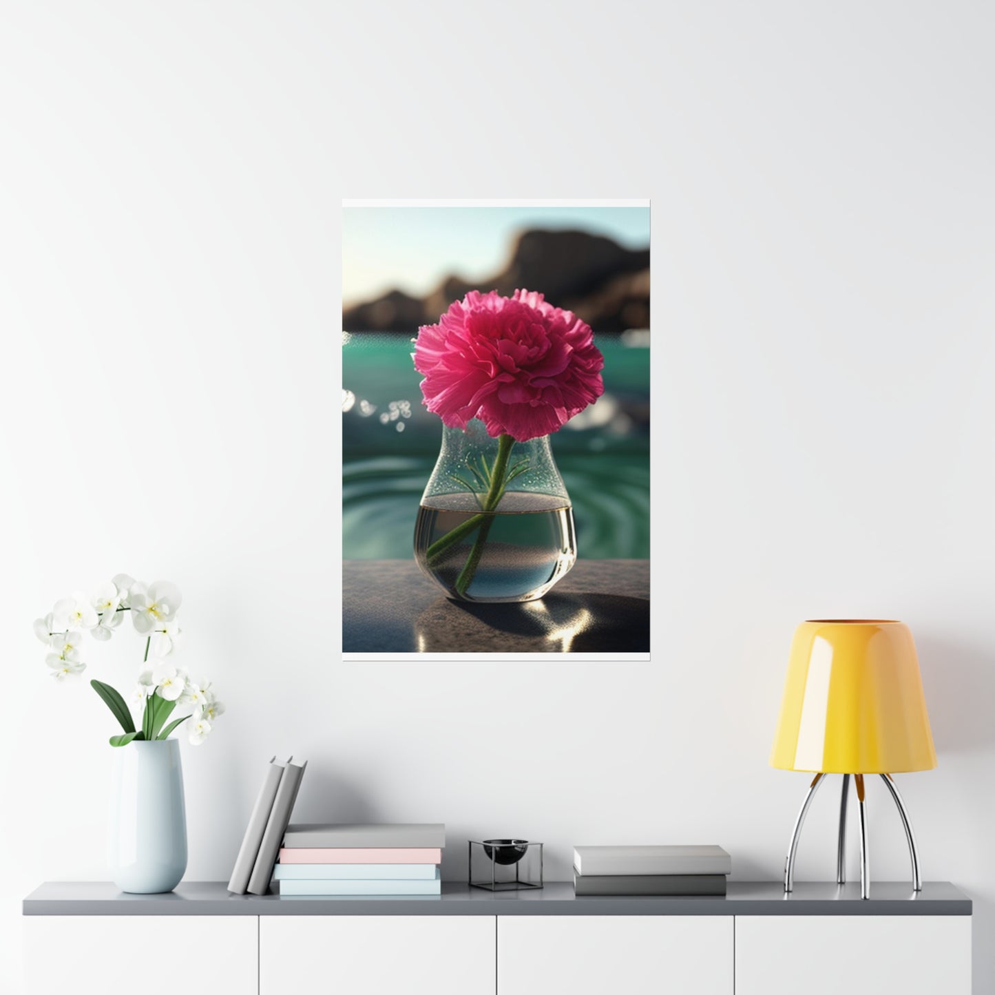 Premium Matte Vertical Posters Carnation 4