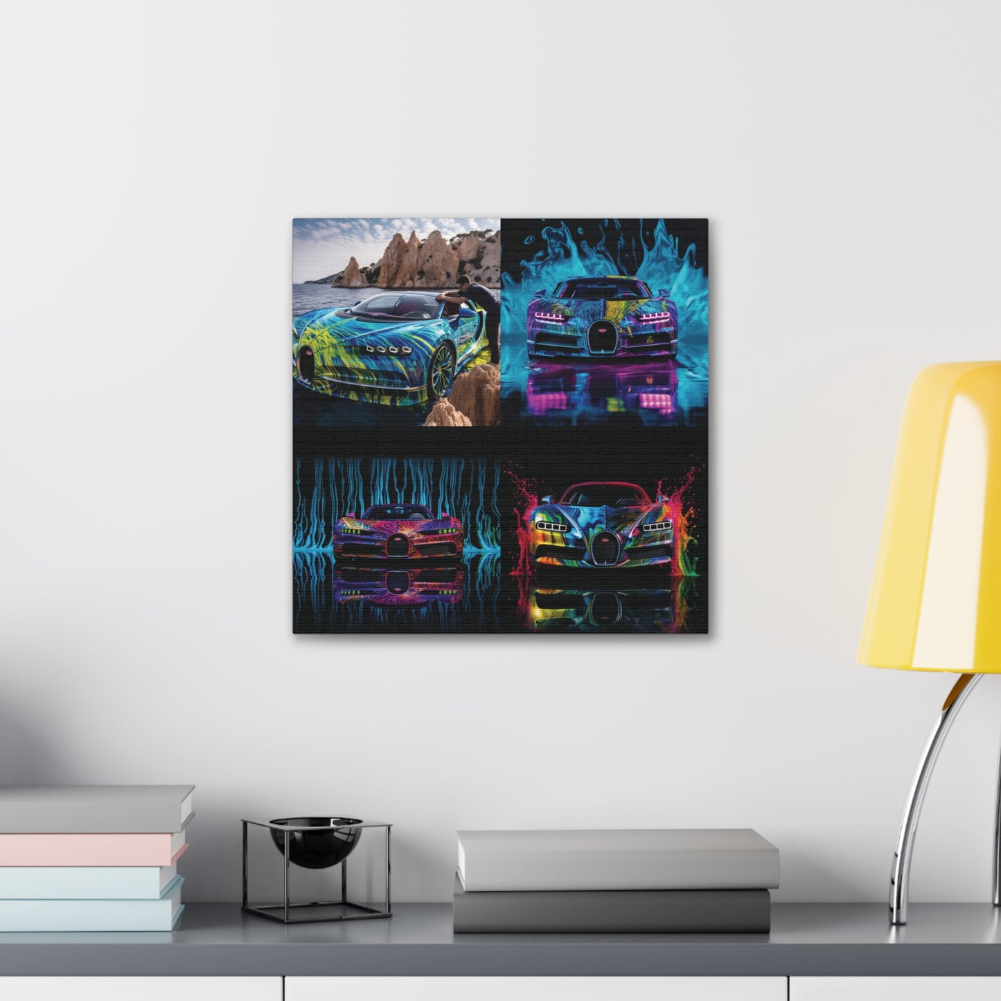 Canvas Gallery Wraps Bugatti Water 5