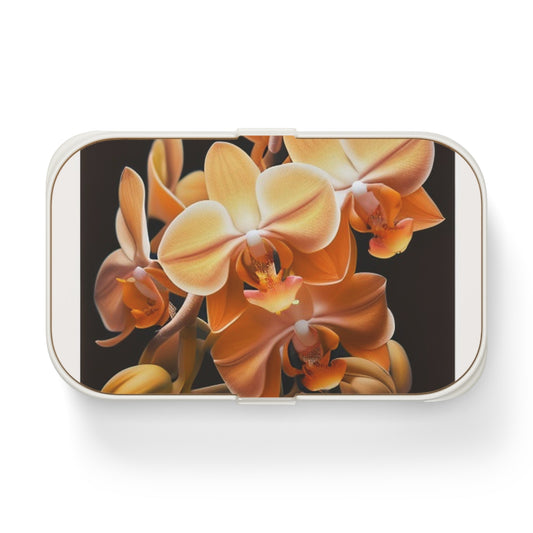 Bento Lunch Box orchid pedals 1