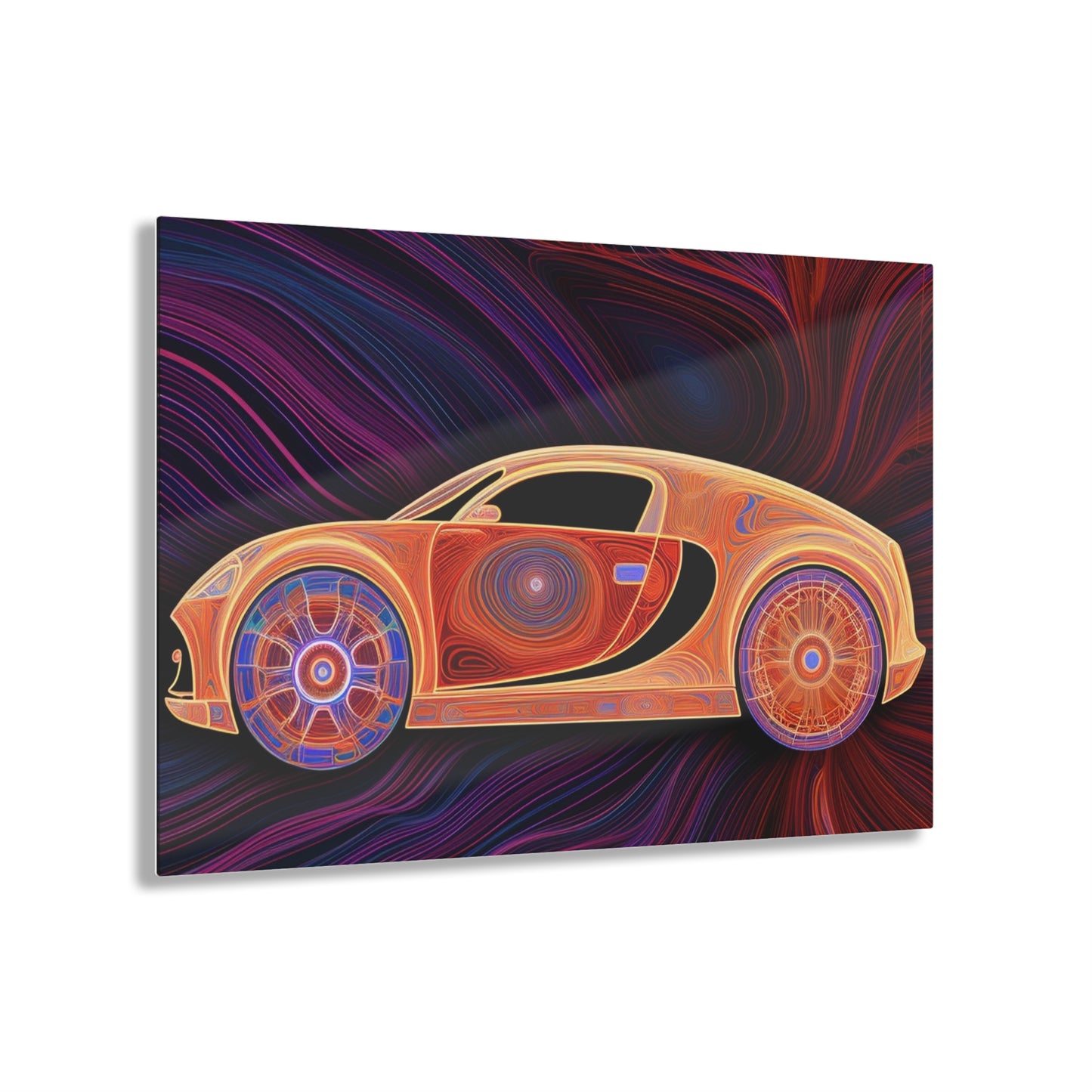 Acrylic Prints Bugatti Abstract Concept 2