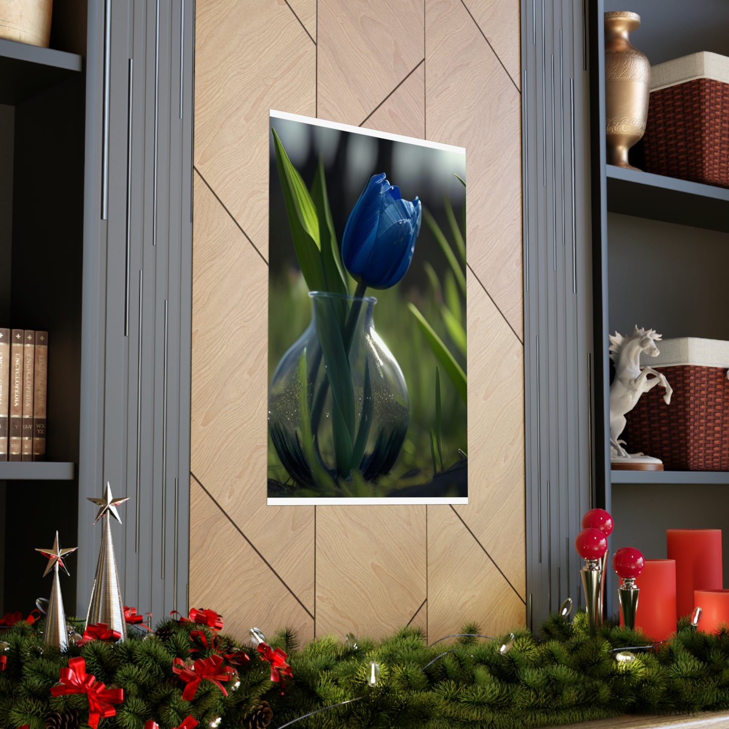 Premium Matte Vertical Posters Tulip 1