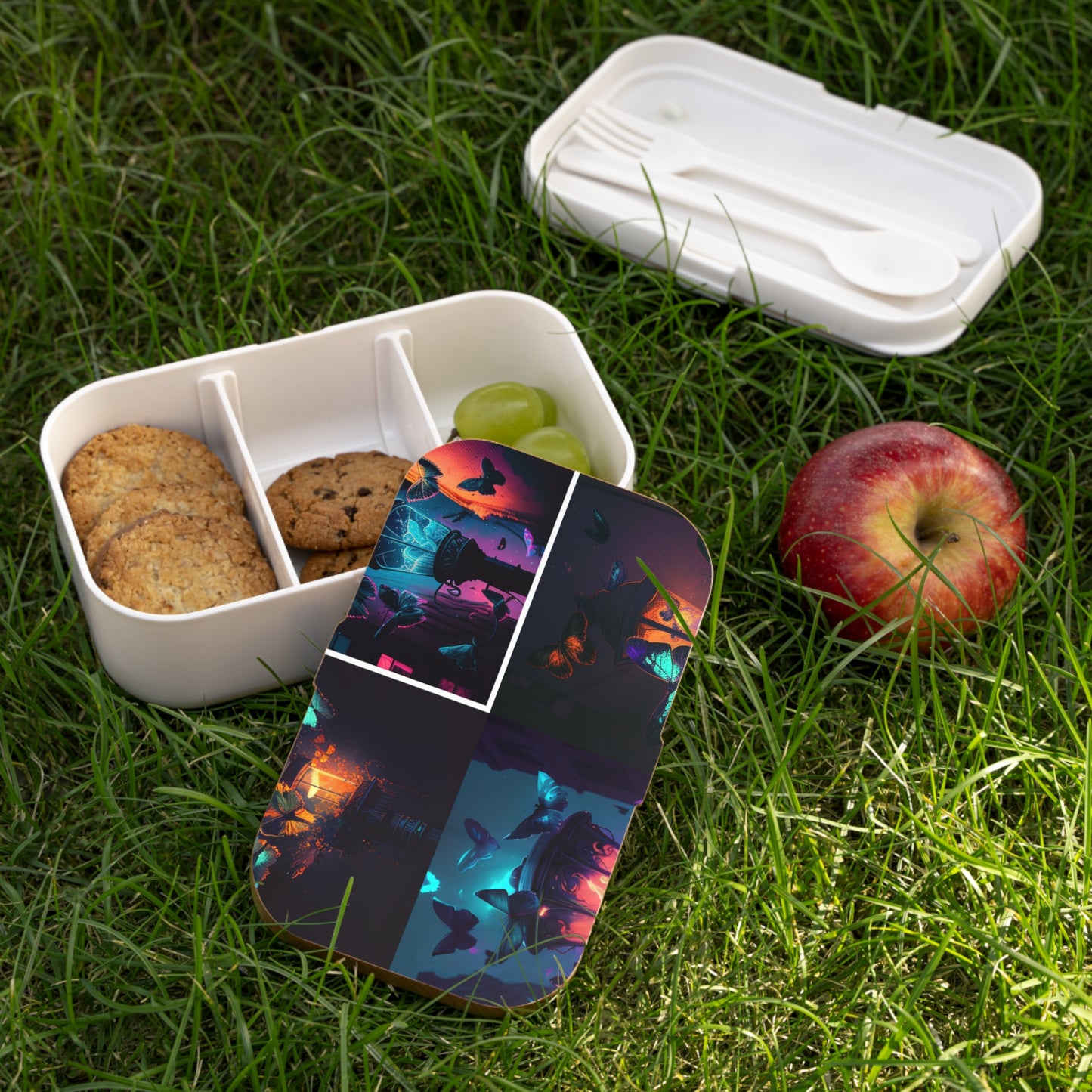 Bento Lunch Box Street Light Butterfly 5