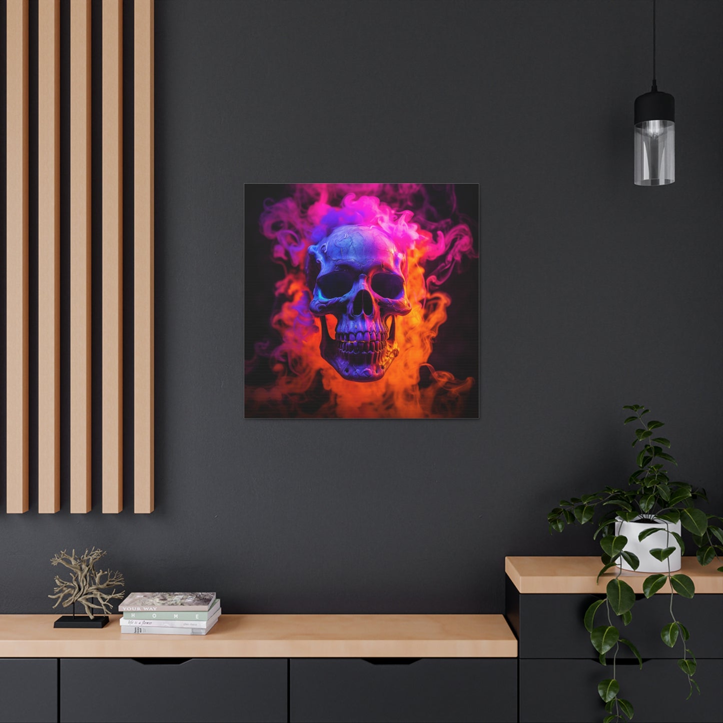 Canvas Gallery Wraps Macro Skull 4
