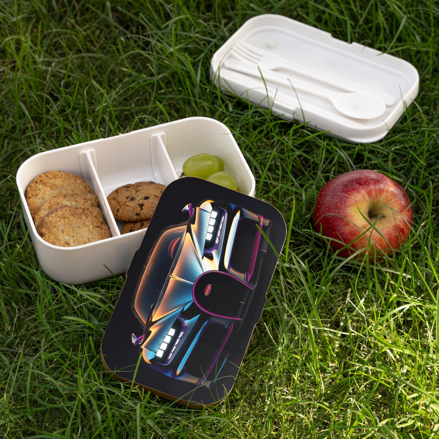 Bento Lunch Box Hyper Bugatti Chiron 1