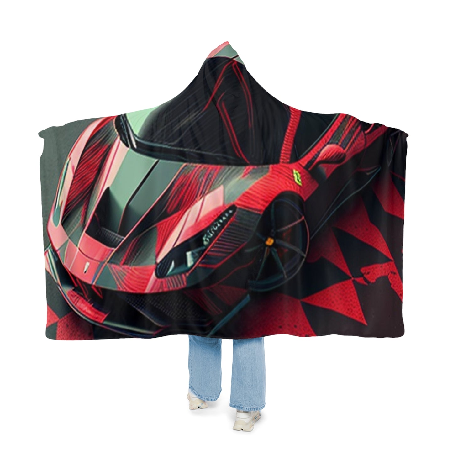 Snuggle Hooded Blanket Ferrari Hyper 2