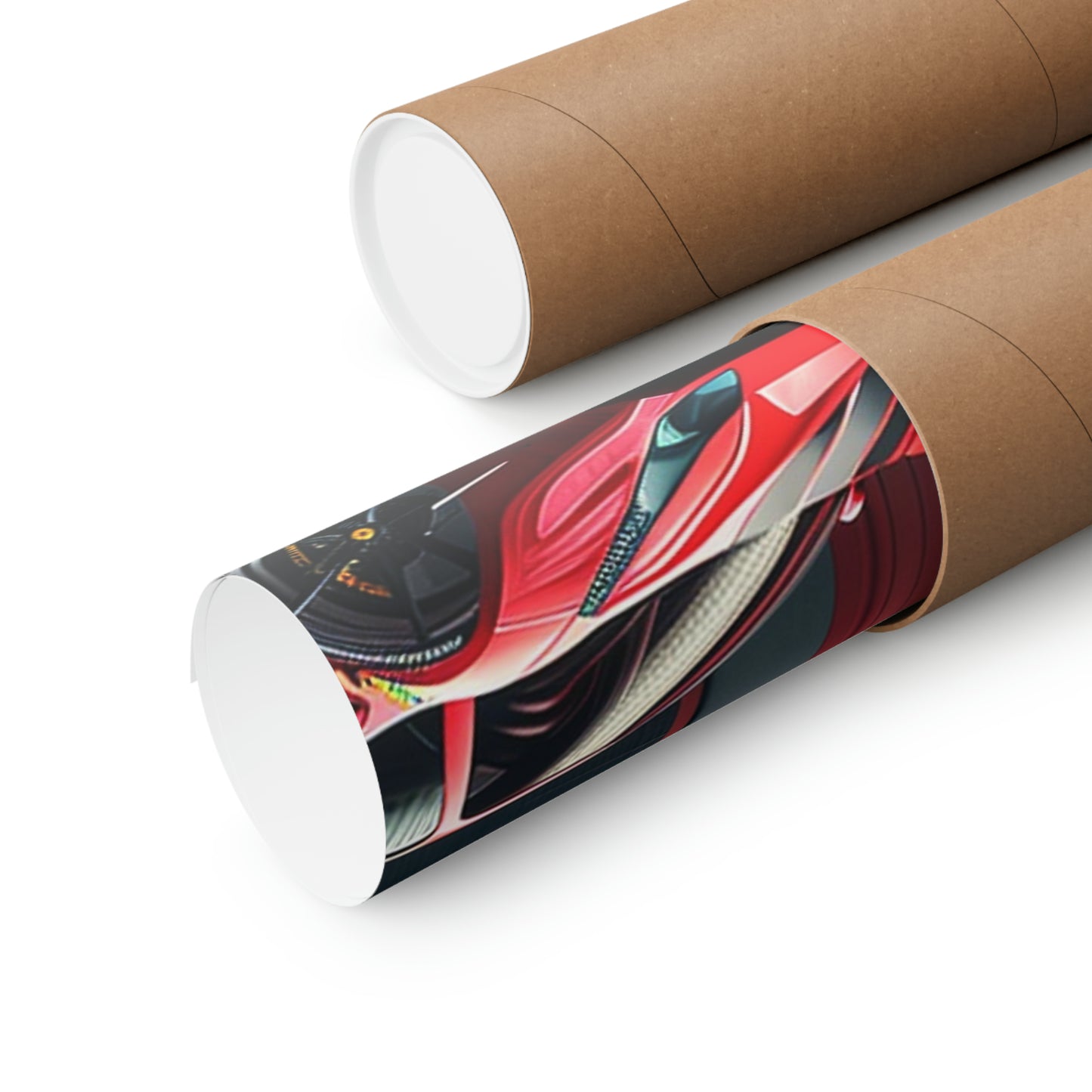 Premium Matte Vertical Posters Ferrari Hyper 1