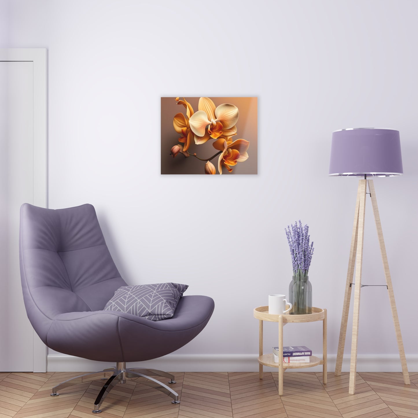 Acrylic Prints orchid pedals 2