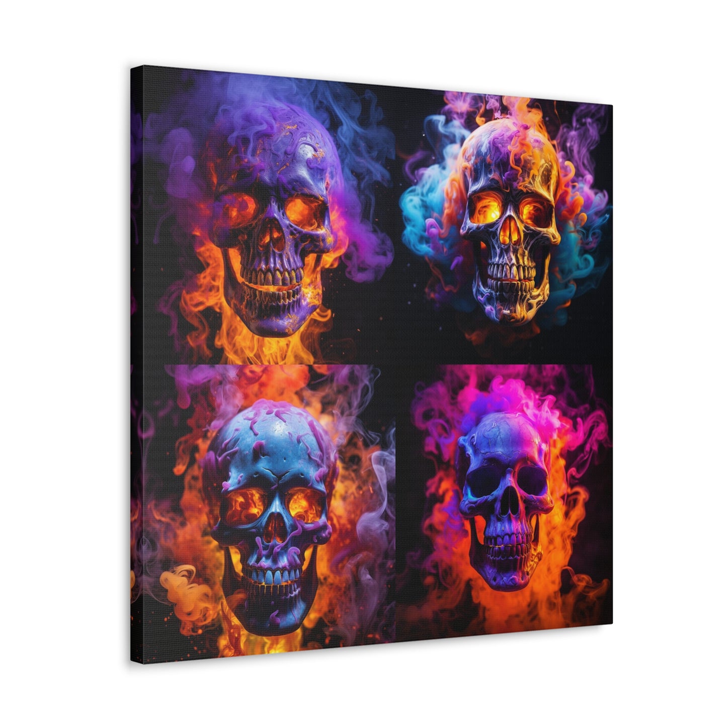 Canvas Gallery Wraps Macro Skull 5