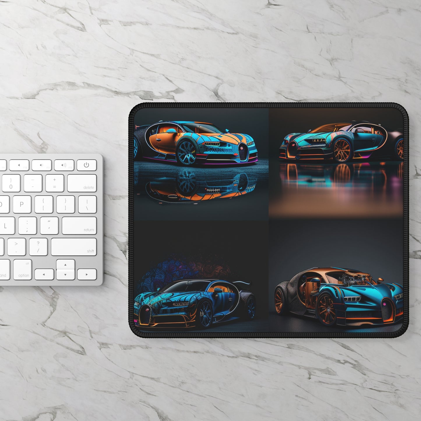 Gaming Mouse Pad  Bugatti Blue 5