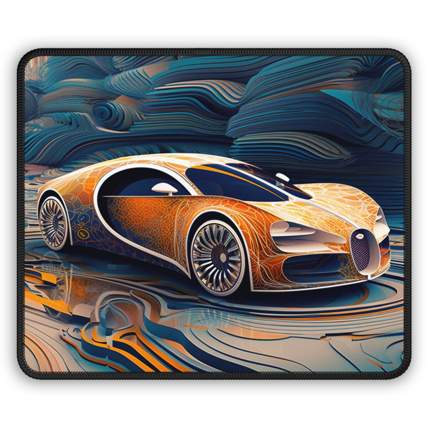 Gaming Mouse Pad  Bugatti Abstract Flair 1