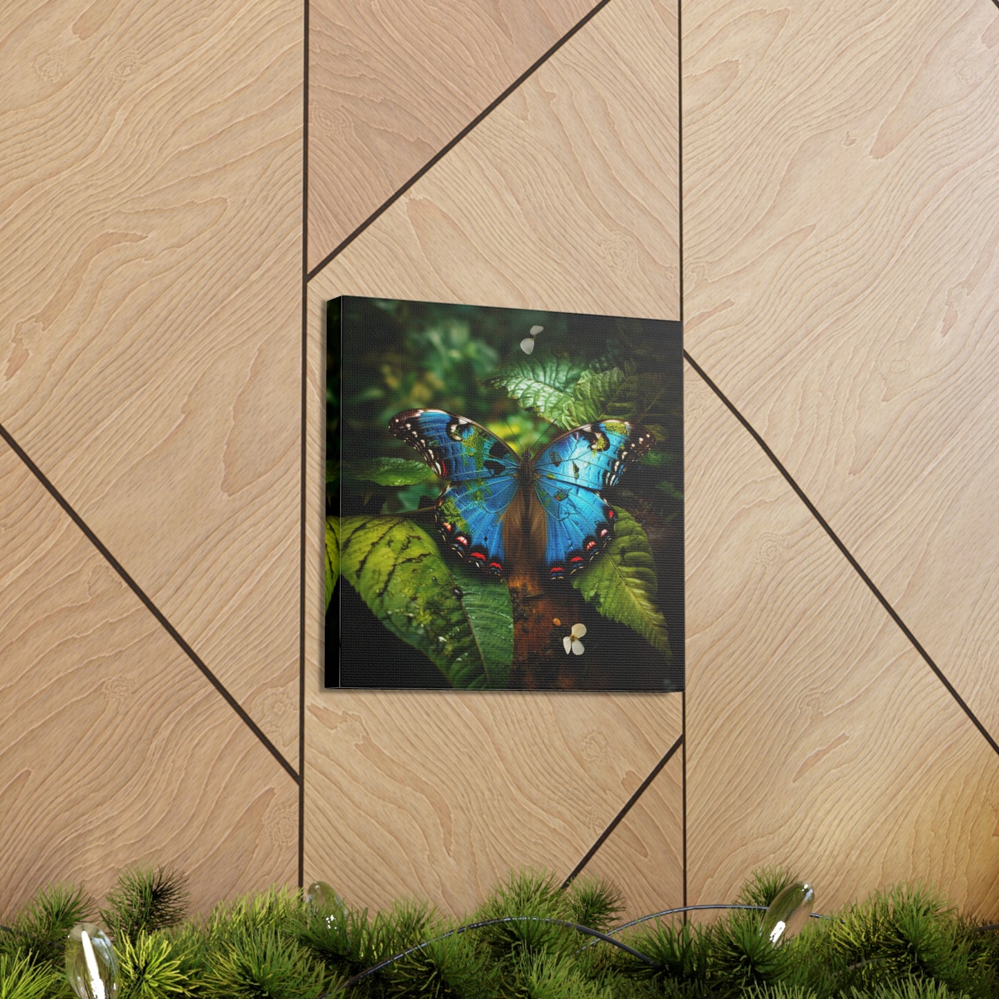 Canvas Gallery Wraps Jungle Butterfly 2