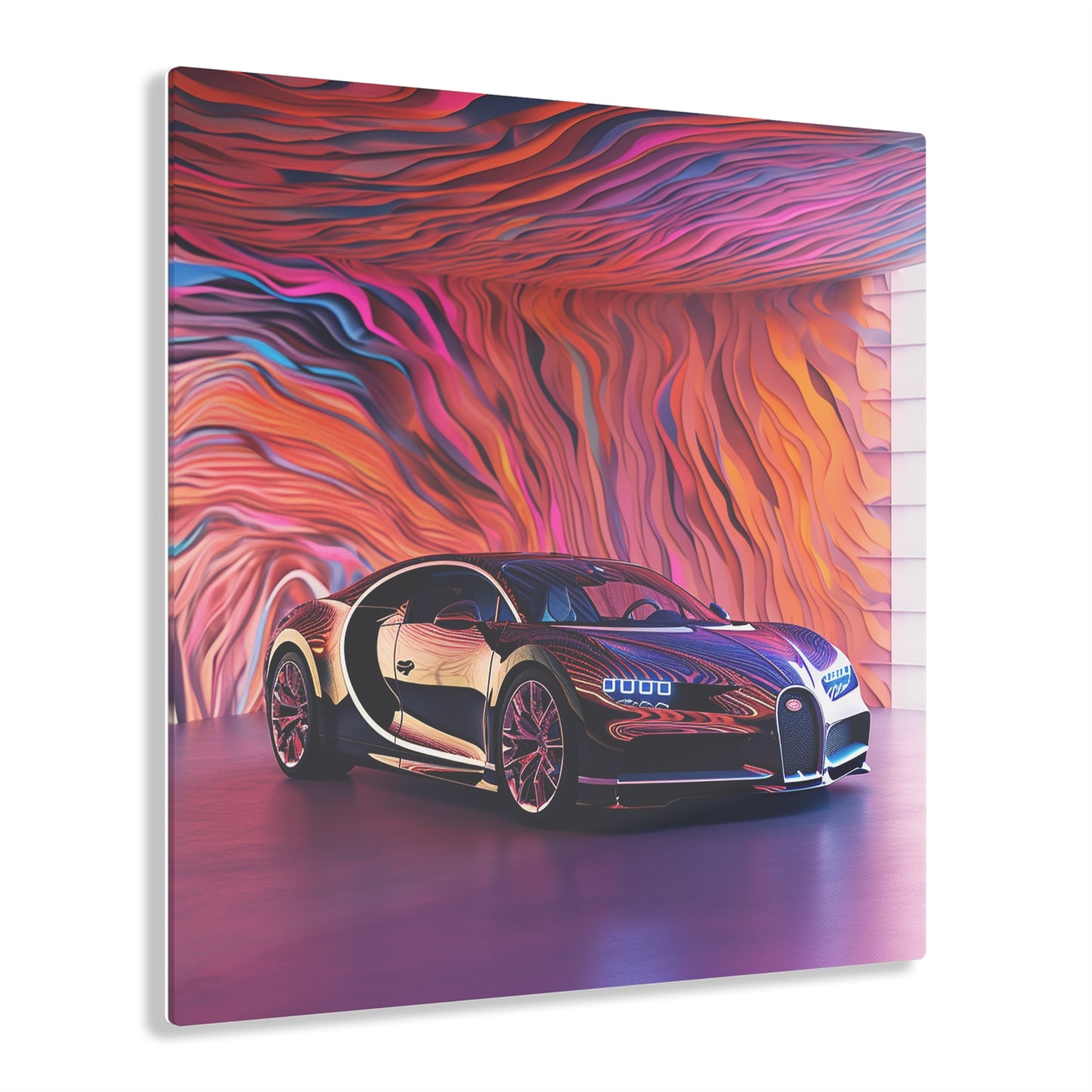 Acrylic Prints Bugatti Abstract Flair 4