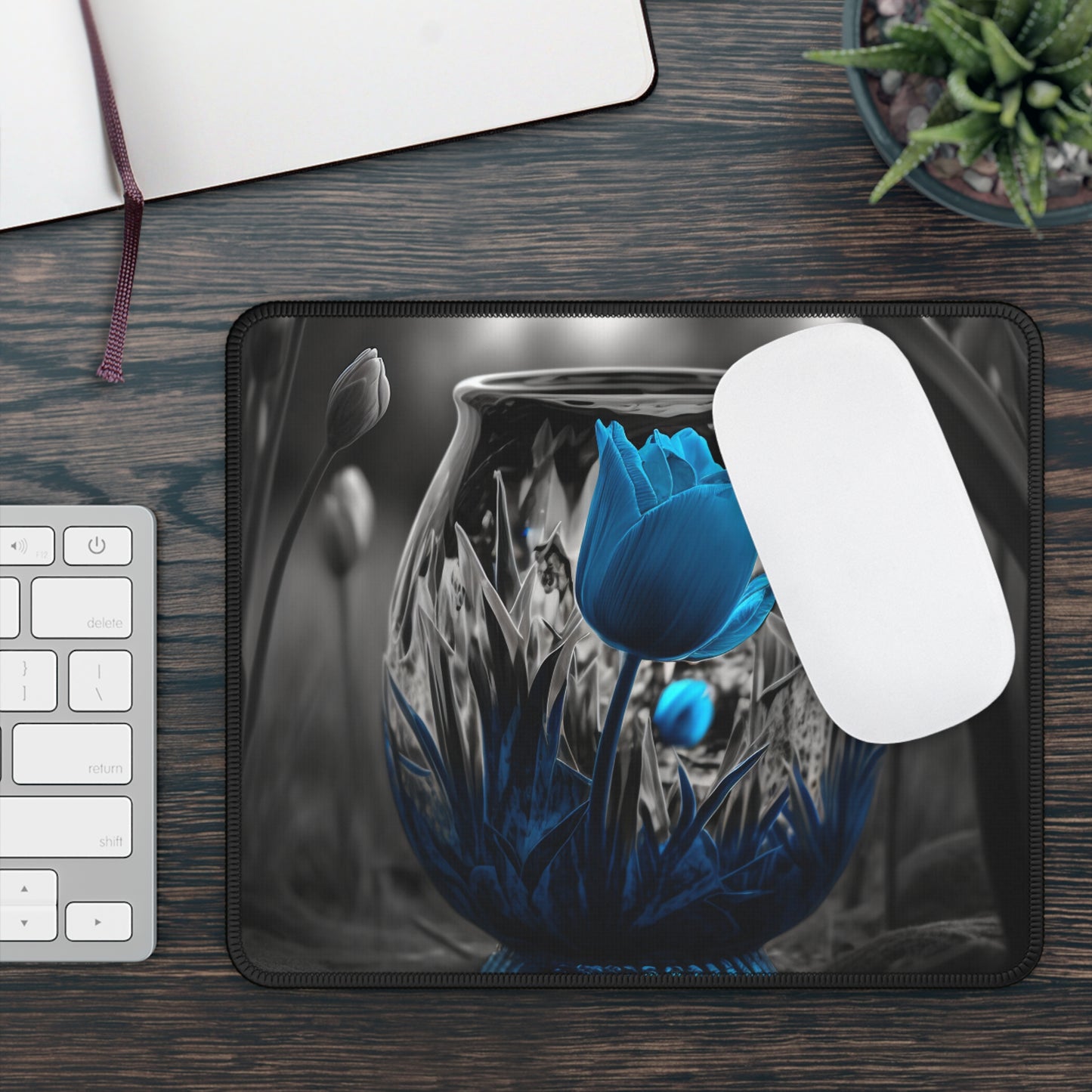 Gaming Mouse Pad  Tulip Blue 6