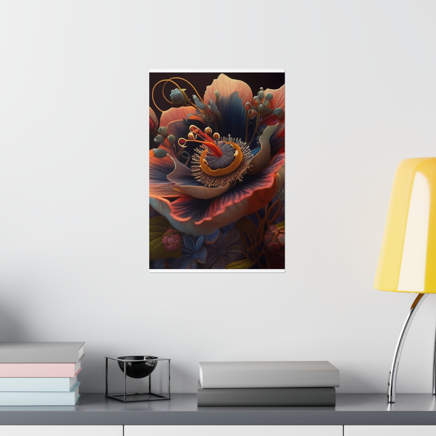 Premium Matte Vertical Posters Flower Arangment 3