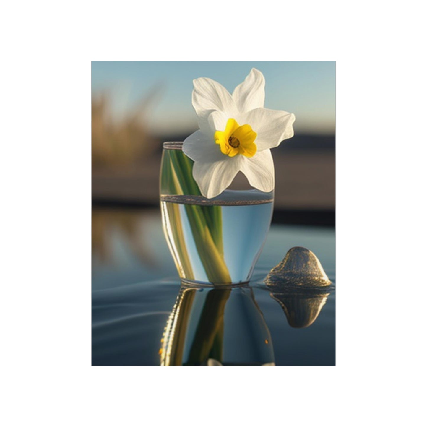 Premium Matte Vertical Posters Daffodil 4