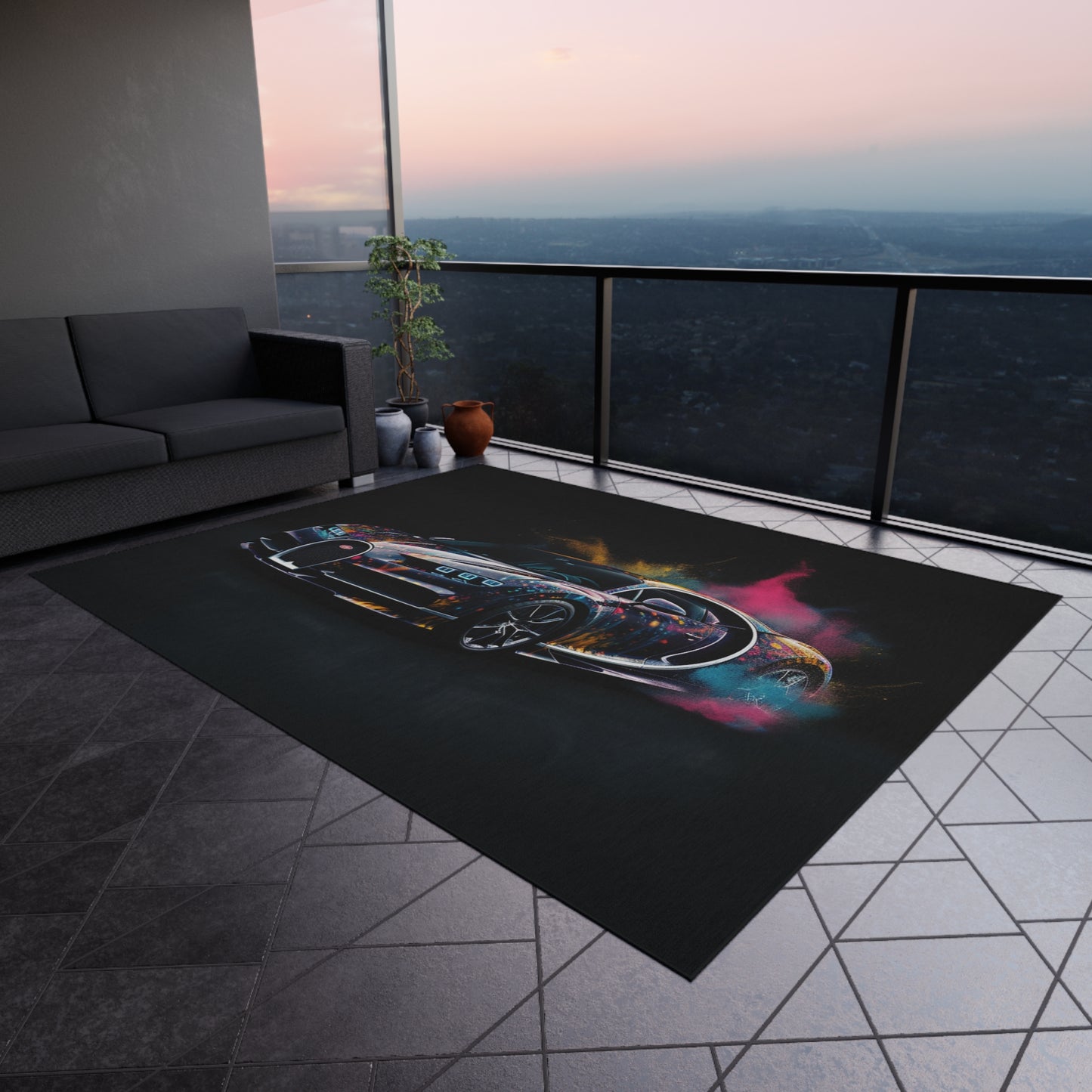 Outdoor Rug  Hyper Bugatti 4