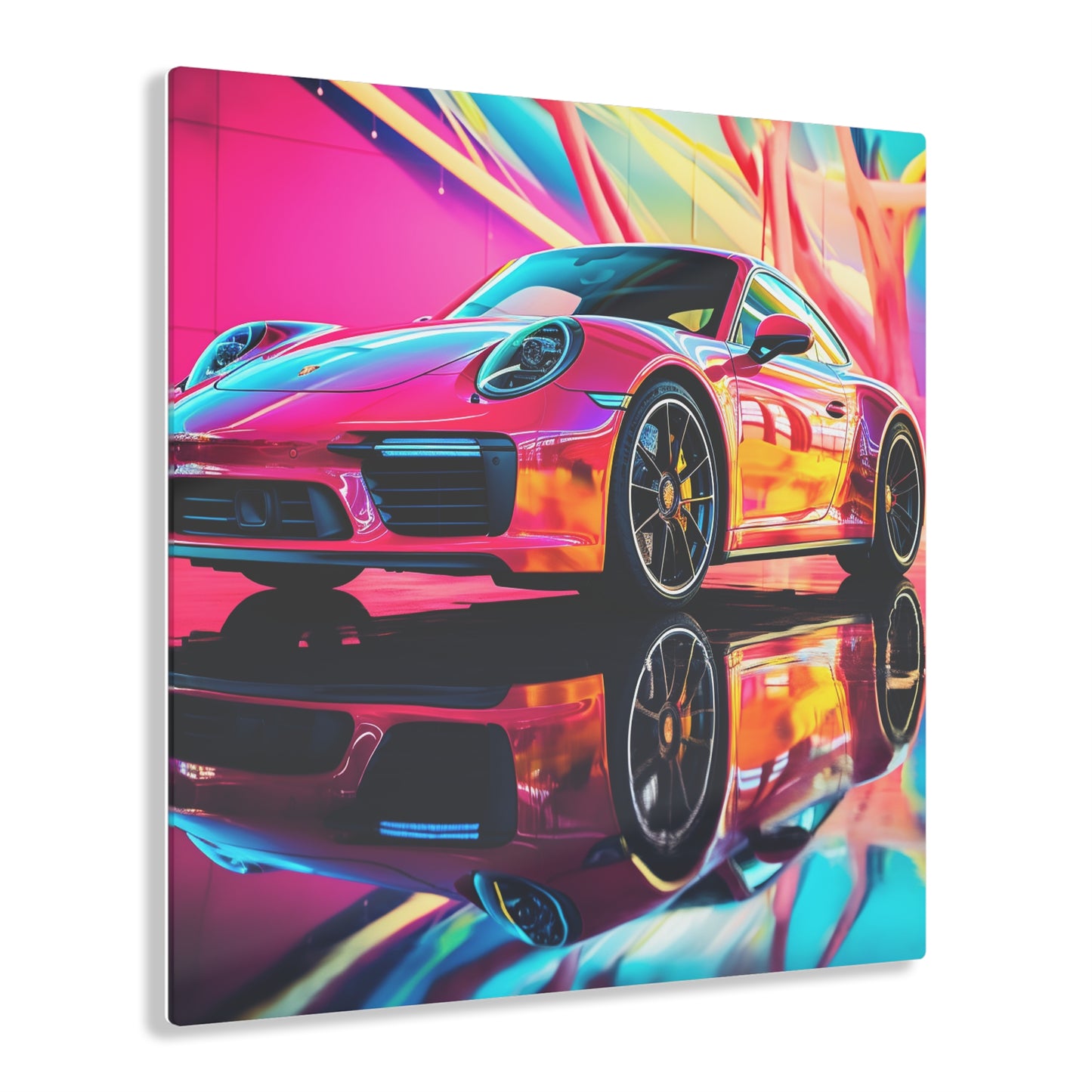 Acrylic Prints Macro Porsche 4