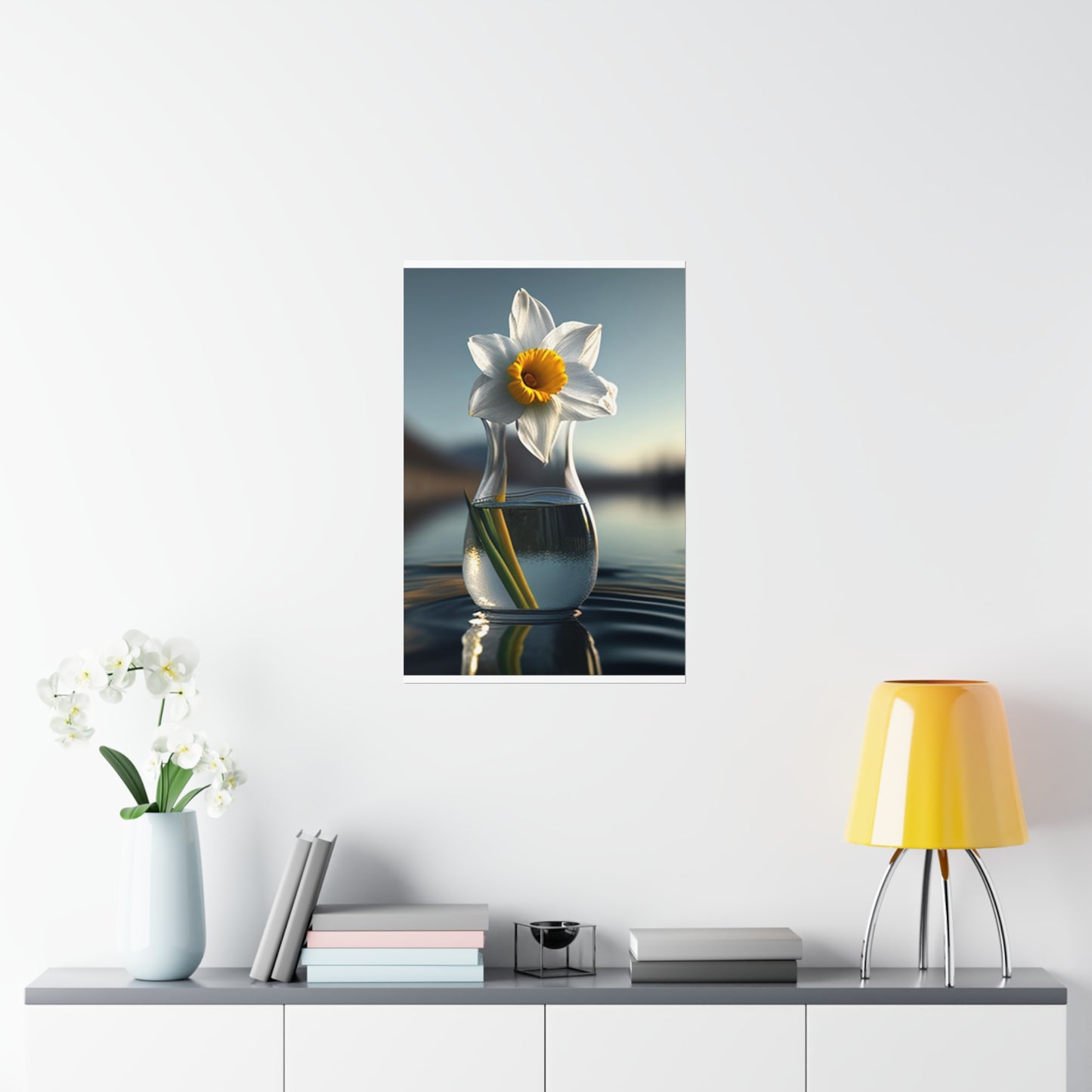 Premium Matte Vertical Posters Daffodil 3