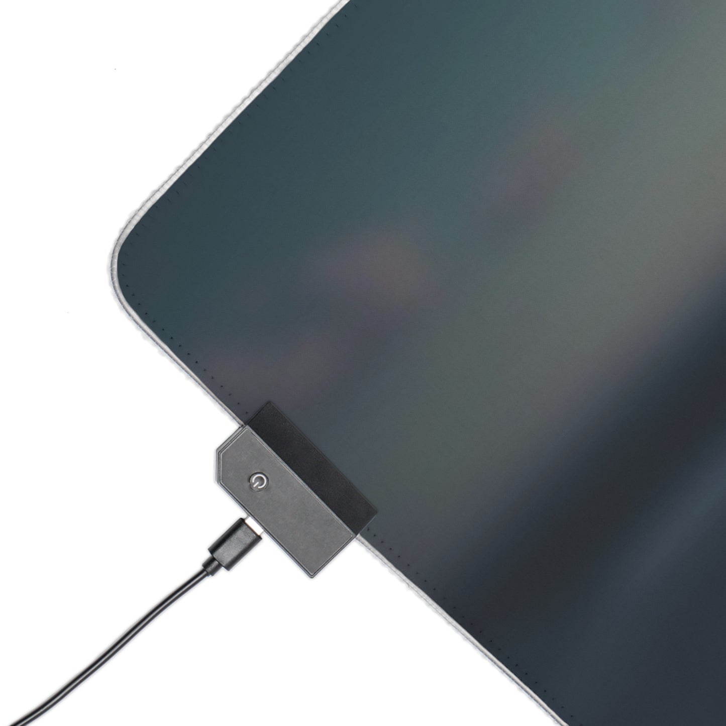 LED Gaming Mouse Pad Purple Sweet pea in a vase 3