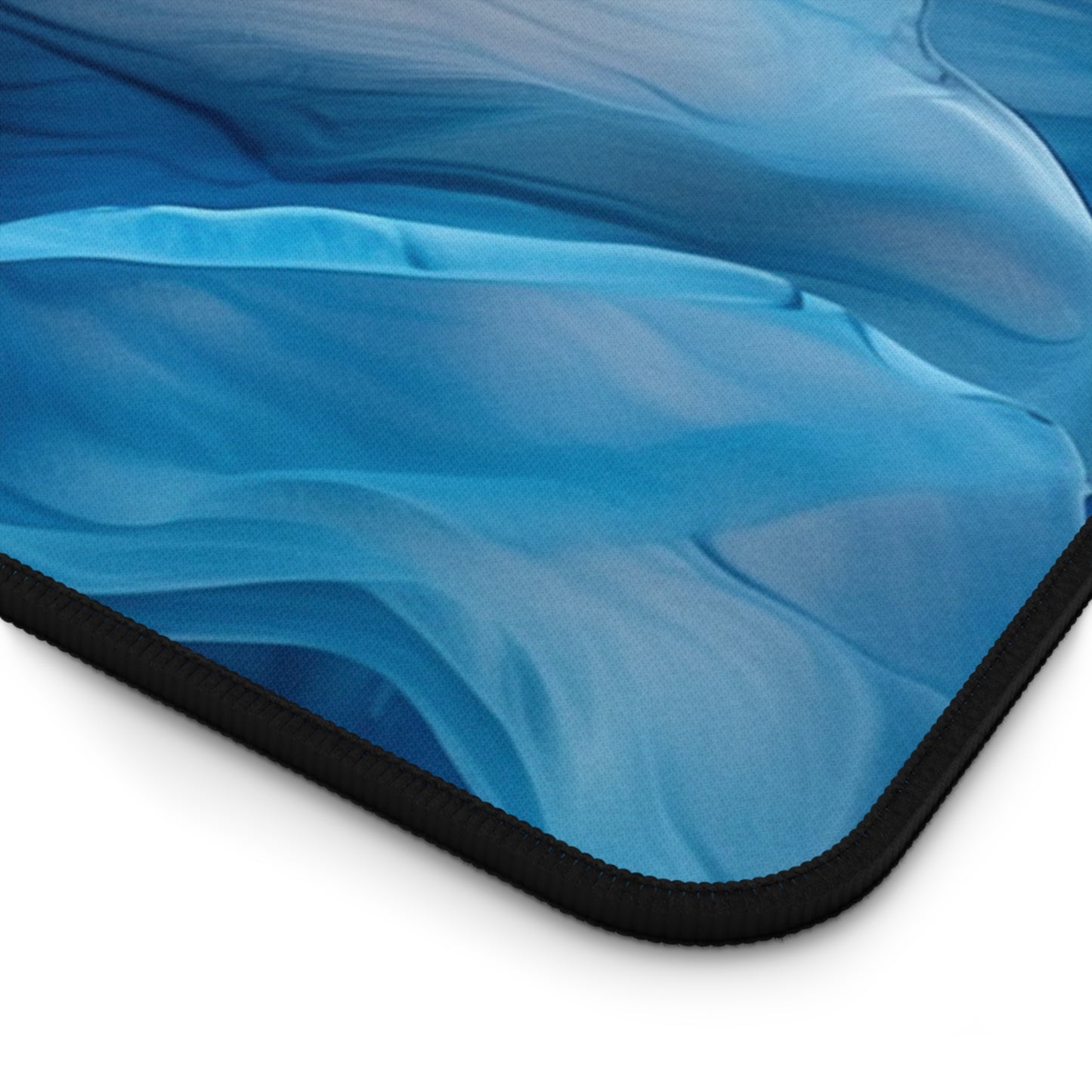 Desk Mat Blue Tluip Abstract 2