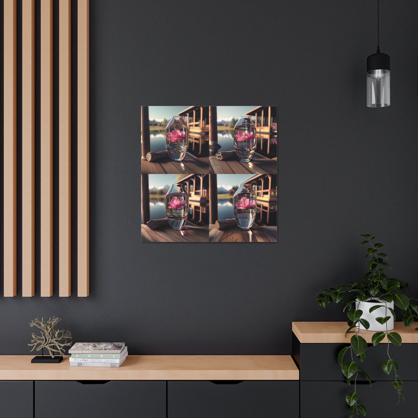 Canvas Gallery Wraps Pink Magnolia 5