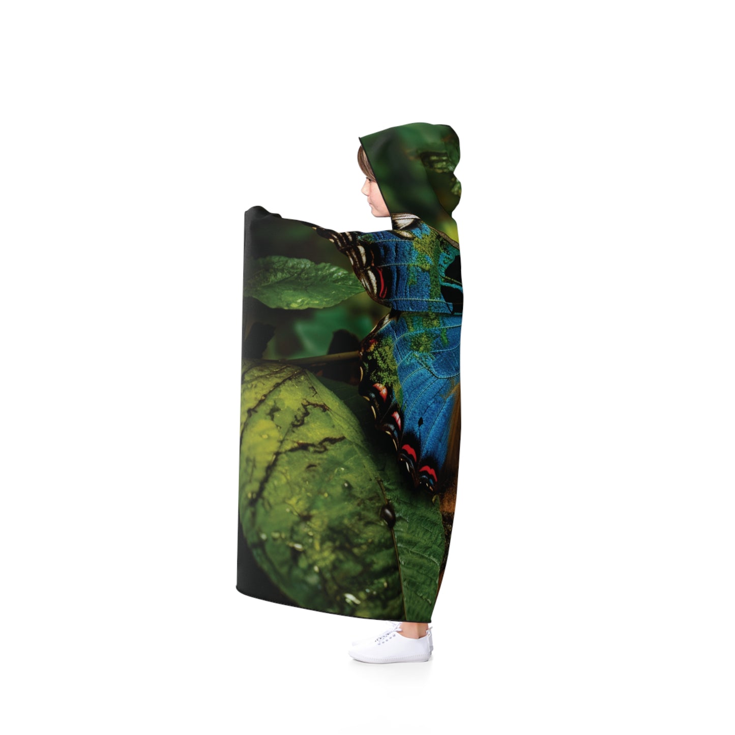 Hooded Blanket Jungle Butterfly 2