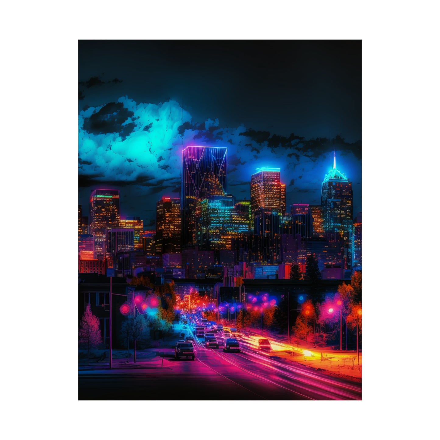 posters Neon Denver 4