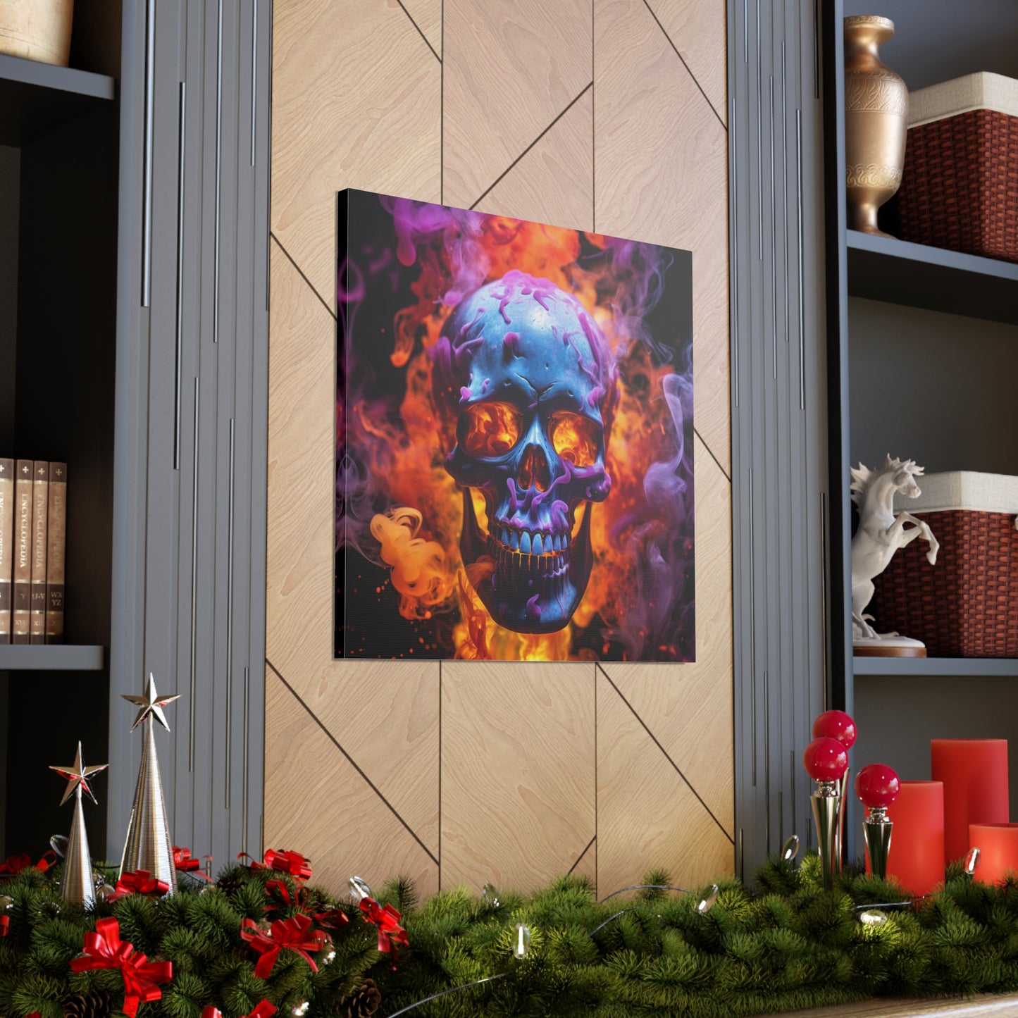 Canvas Gallery Wraps Macro Skull 3