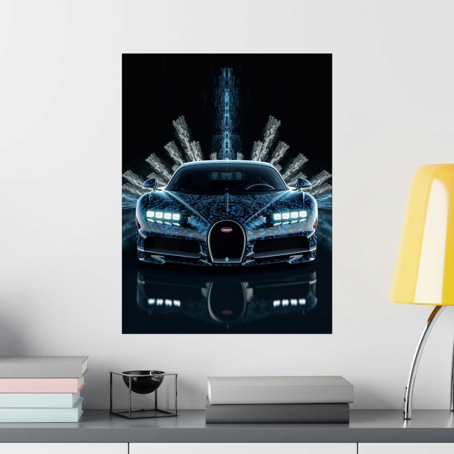 Premium Matte Vertical Posters Hyper Bugatti 2