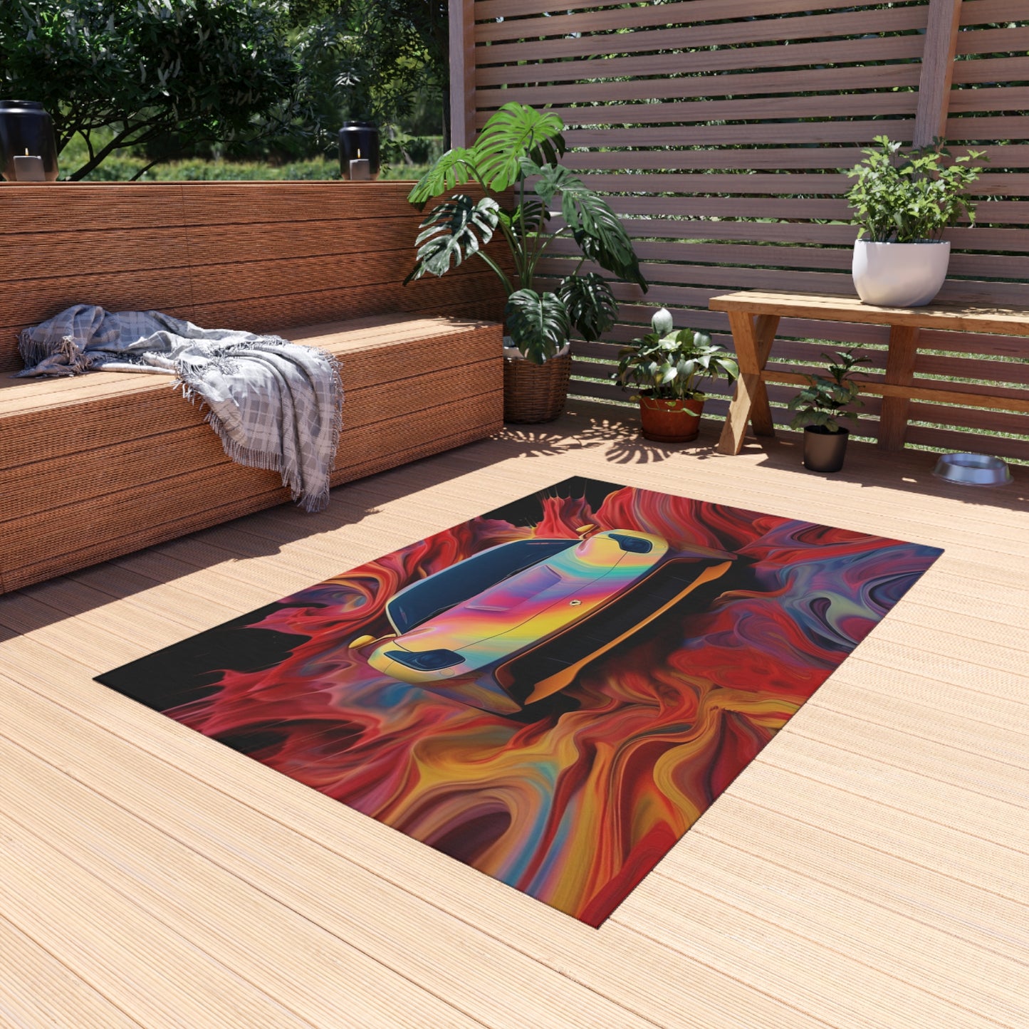 Outdoor Rug  Ferrari Water Fusion 1