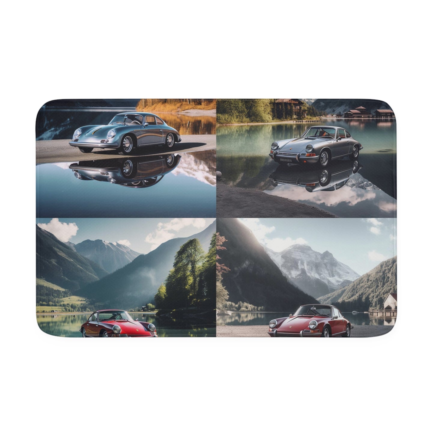 Memory Foam Bath Mat Porsche Lake 5